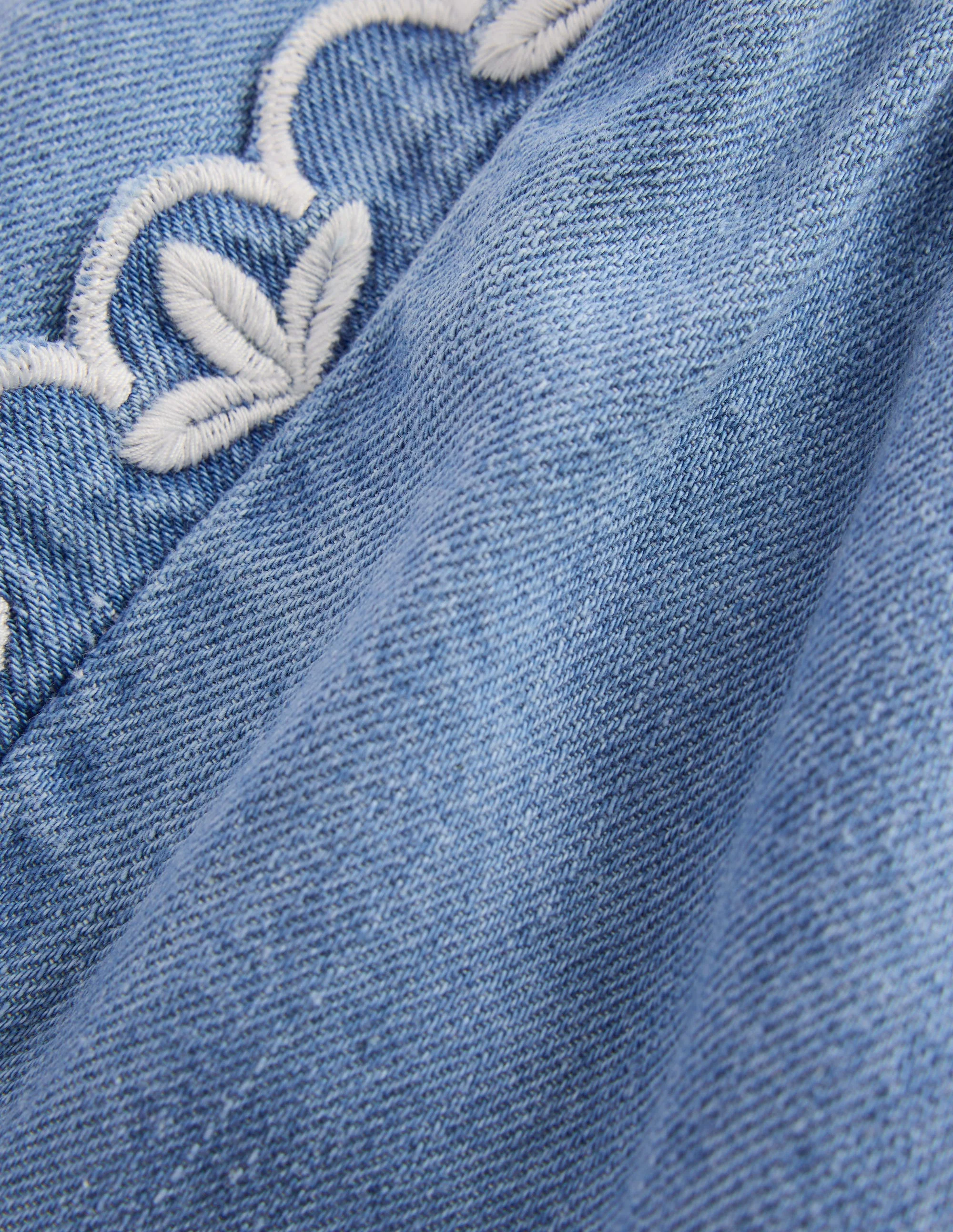 Pull-on Woven Shorts-Chambray - Image 4