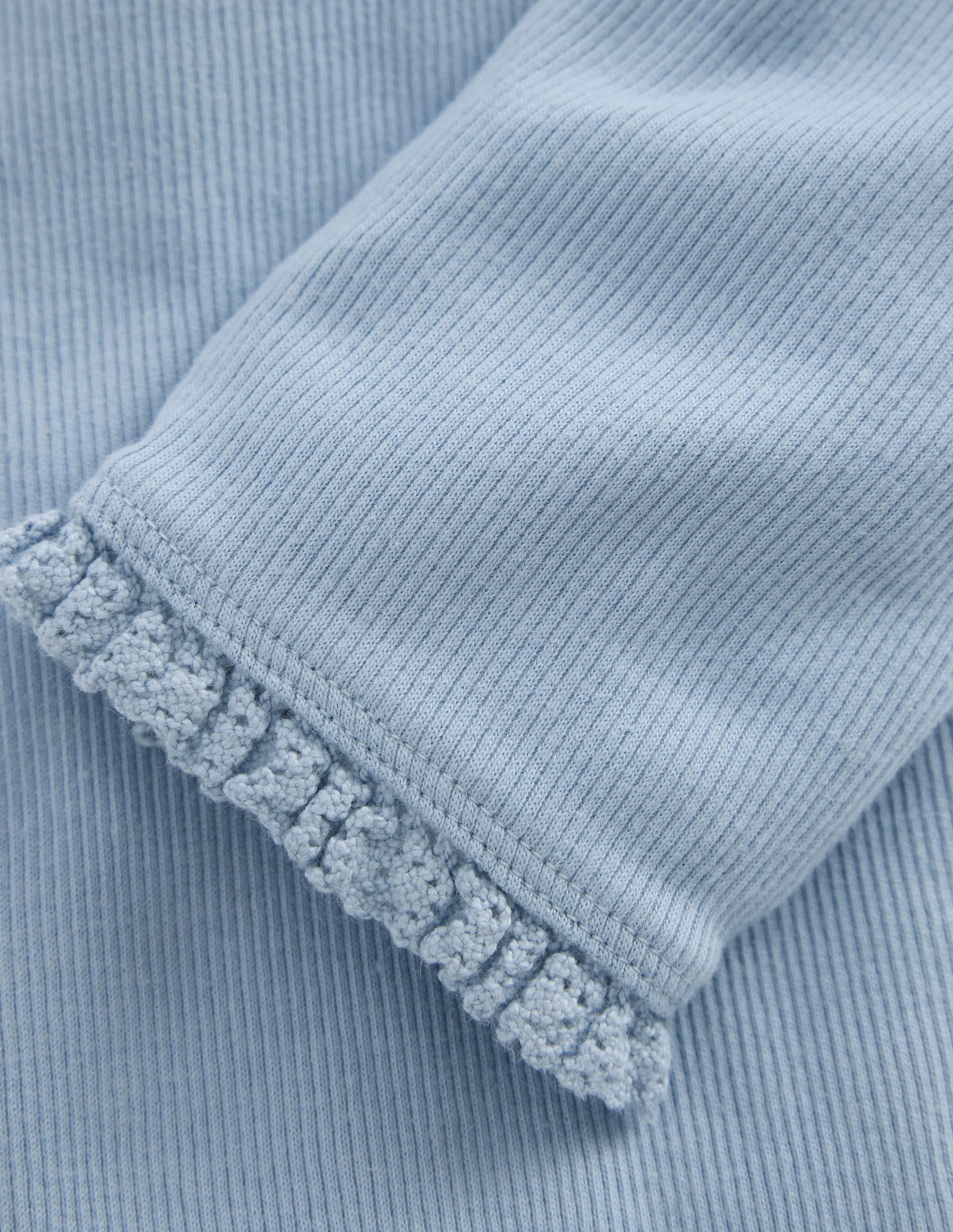 Ribbed Leggings-Glacier Blue - Image 3
