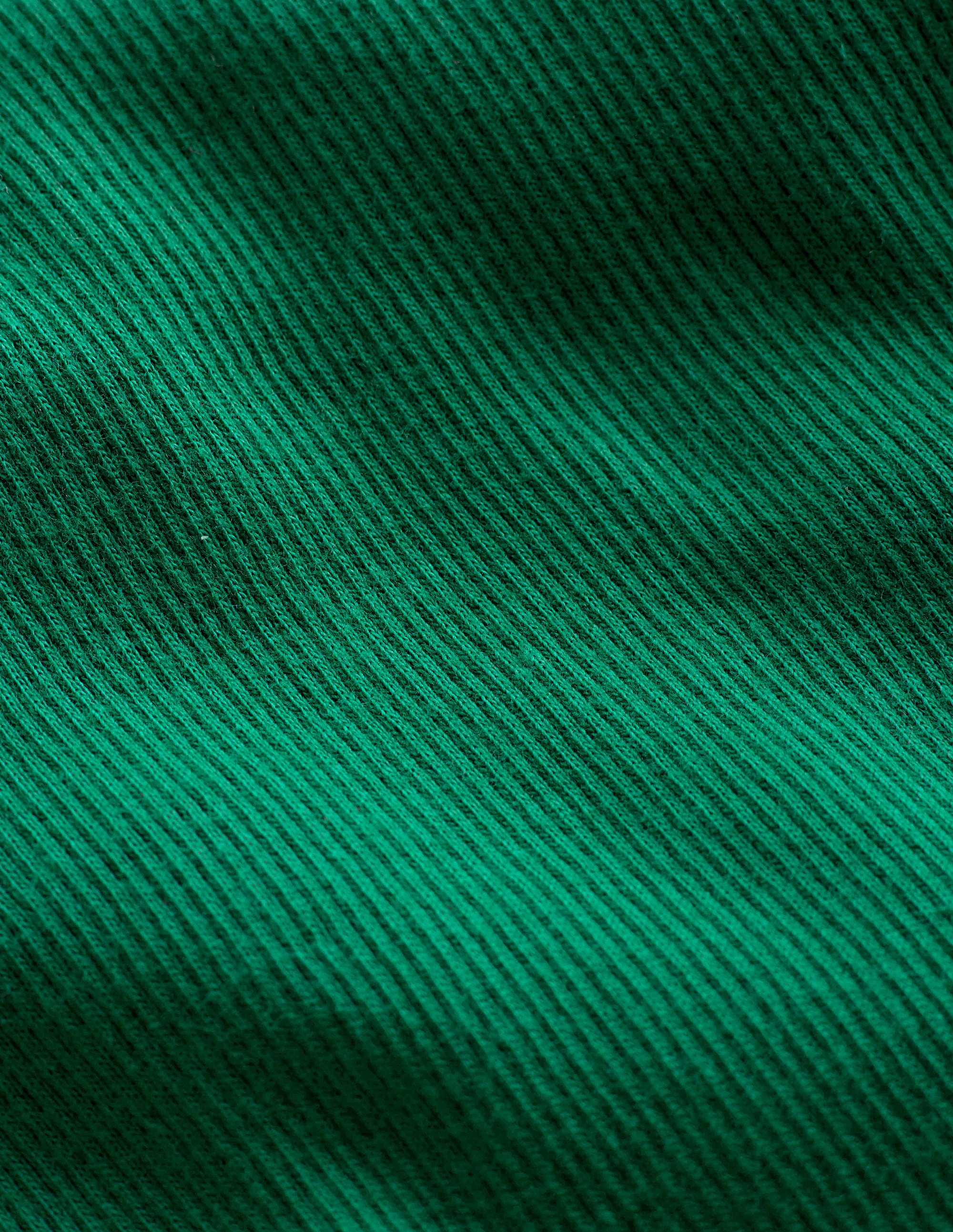 Ribbed Long Sleeve T-shirt-Shady Green - Image 3