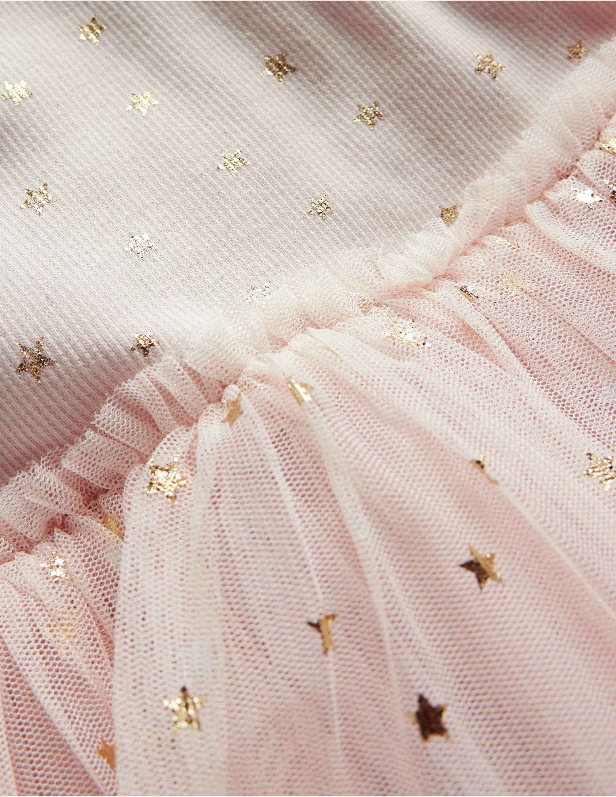 Rose Twirly Tulle Dress-Sandpiper Multi Stars - Image 3