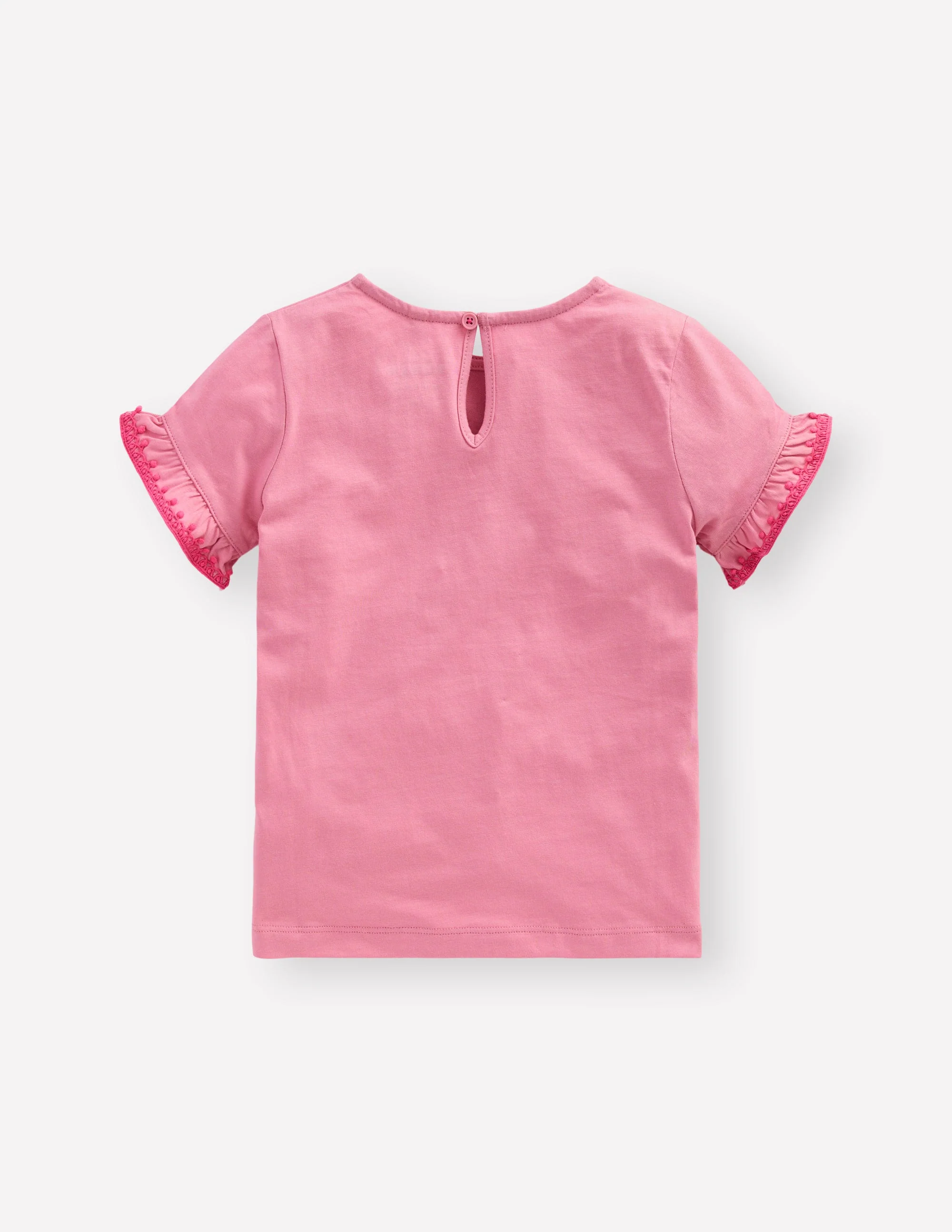 Ruffle Sleeve T-shirt-Polignac - Image 2
