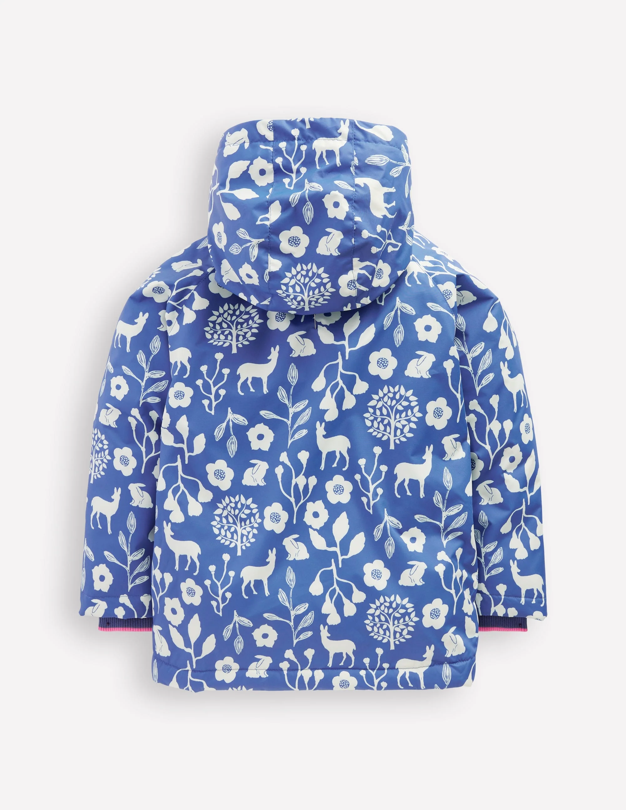 Sherpa Lined Anorak-Bluejay Woodland - Image 2