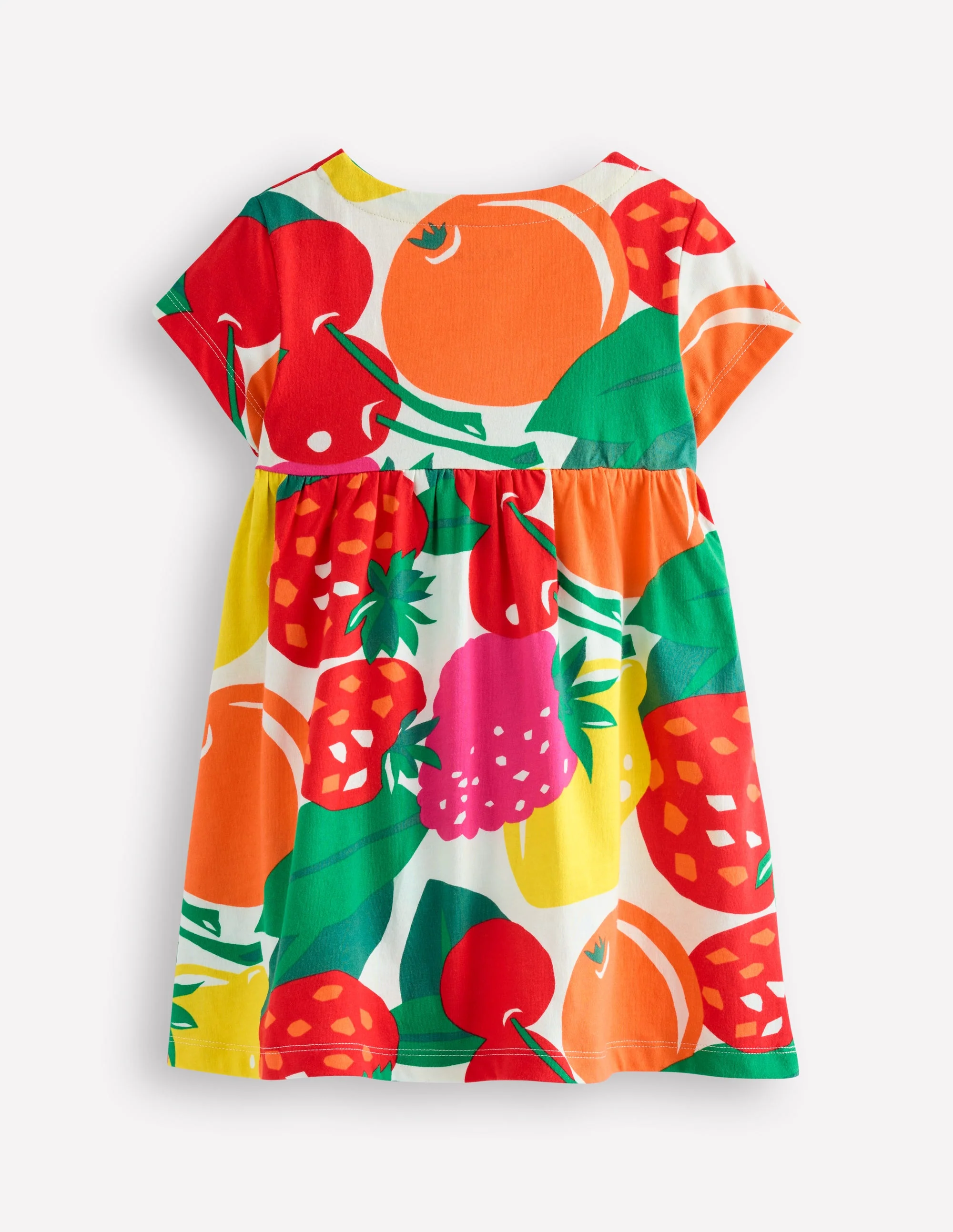 Short Sleeve Printed Tunic-Multi Giant Fruit - Image 2