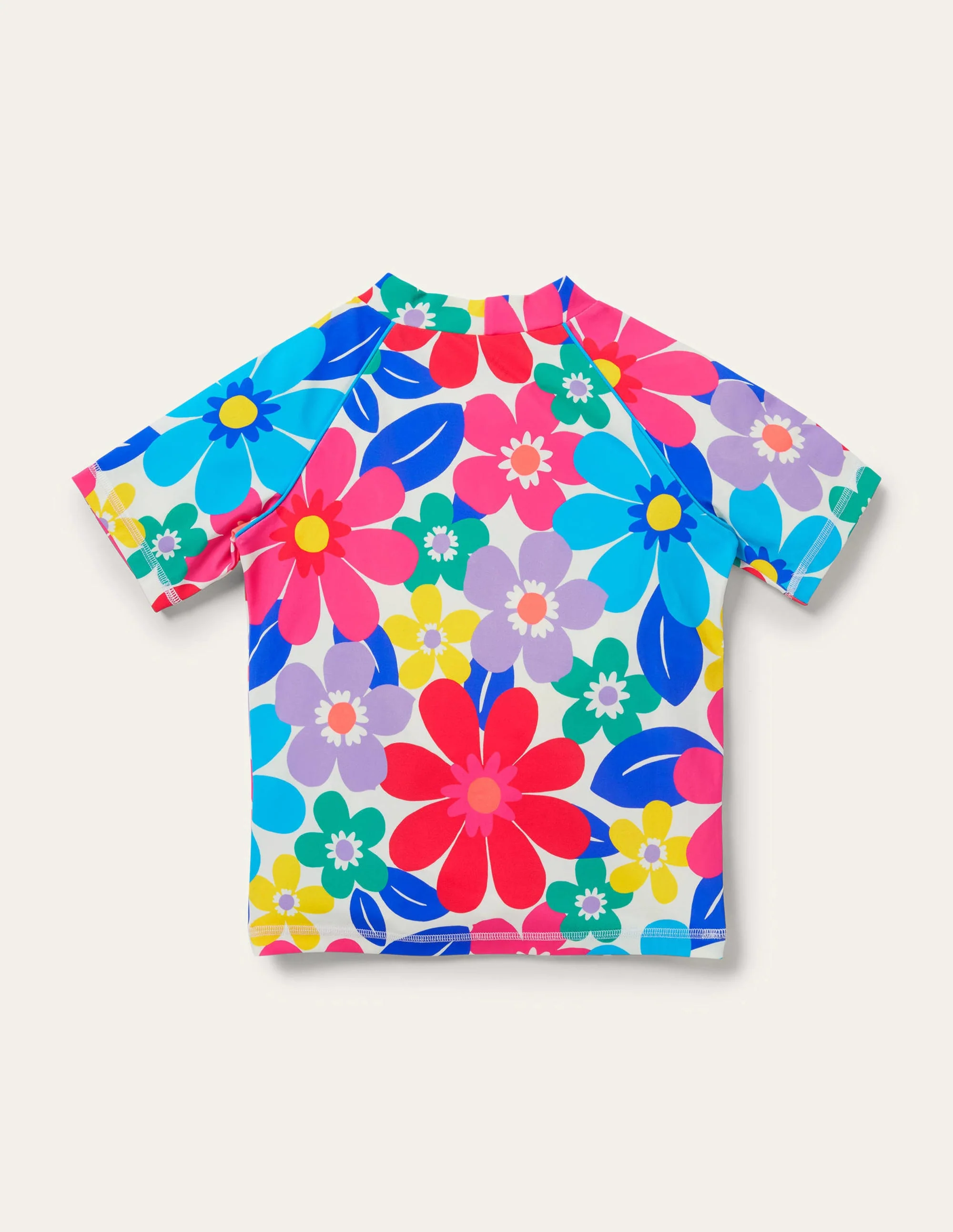 Short Sleeve Rash Vest-Multi Surf Floral - Image 2