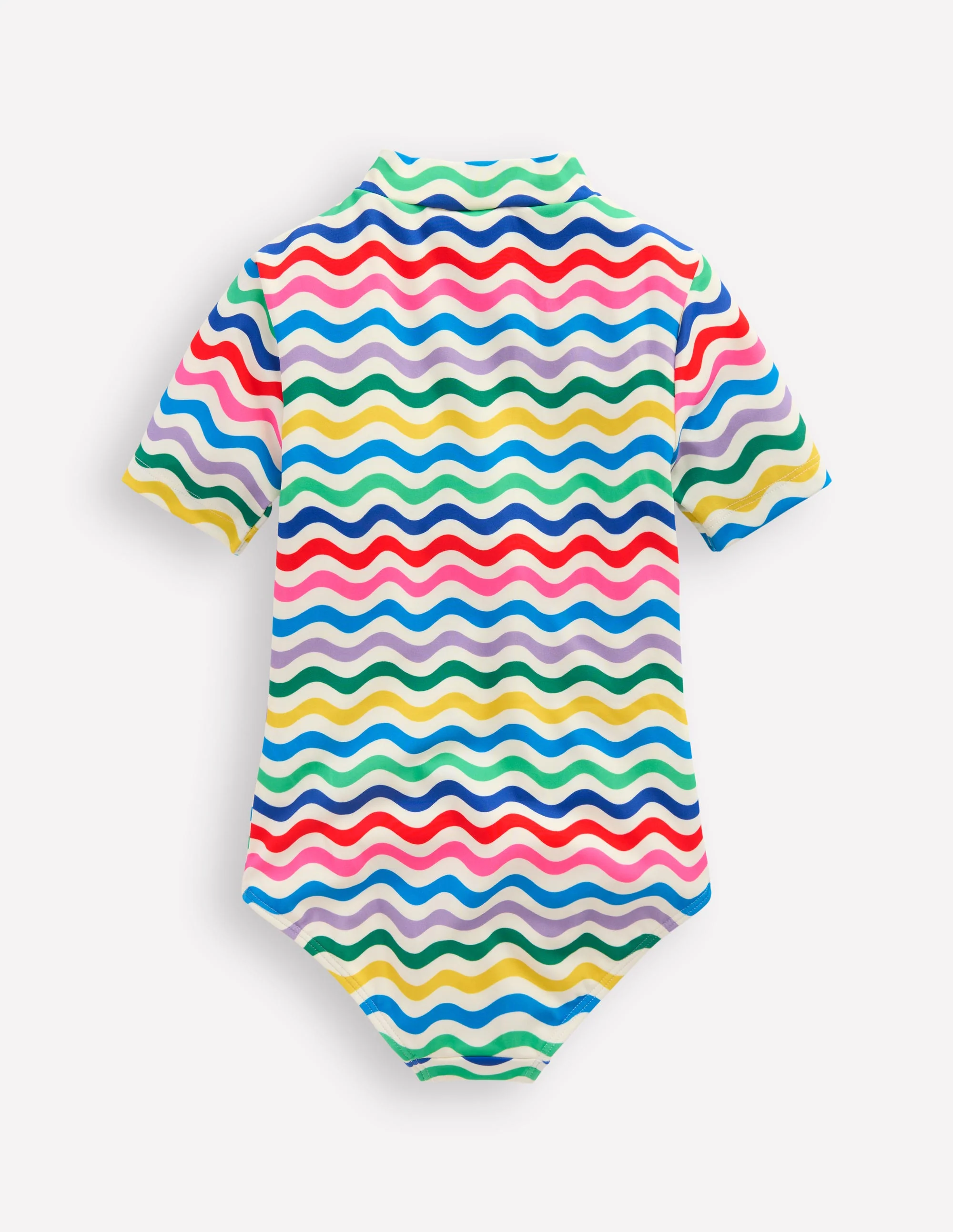 Short Sleeve Swimsuit-Multi Wave - Image 2