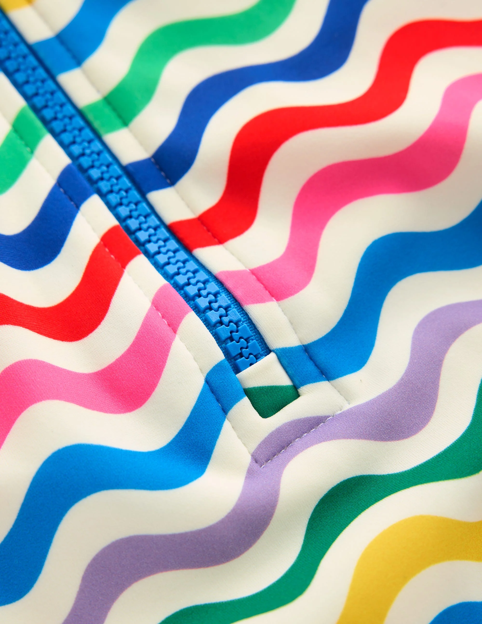 Short Sleeve Swimsuit-Multi Wave - Image 3