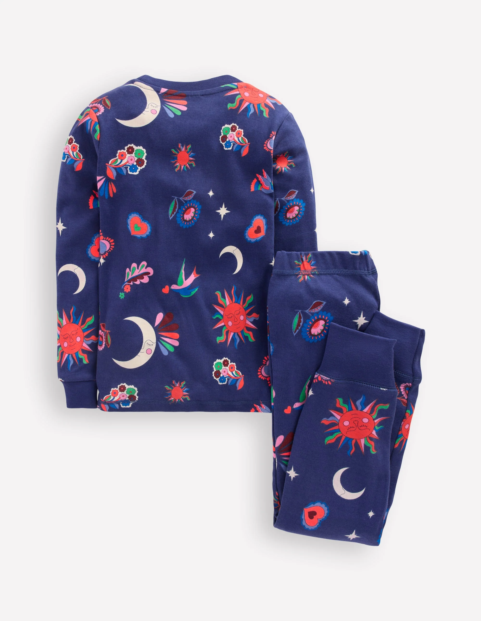 Snug Glow-in-the-dark Pyjamas-Starboard Blue Celestial - Image 2