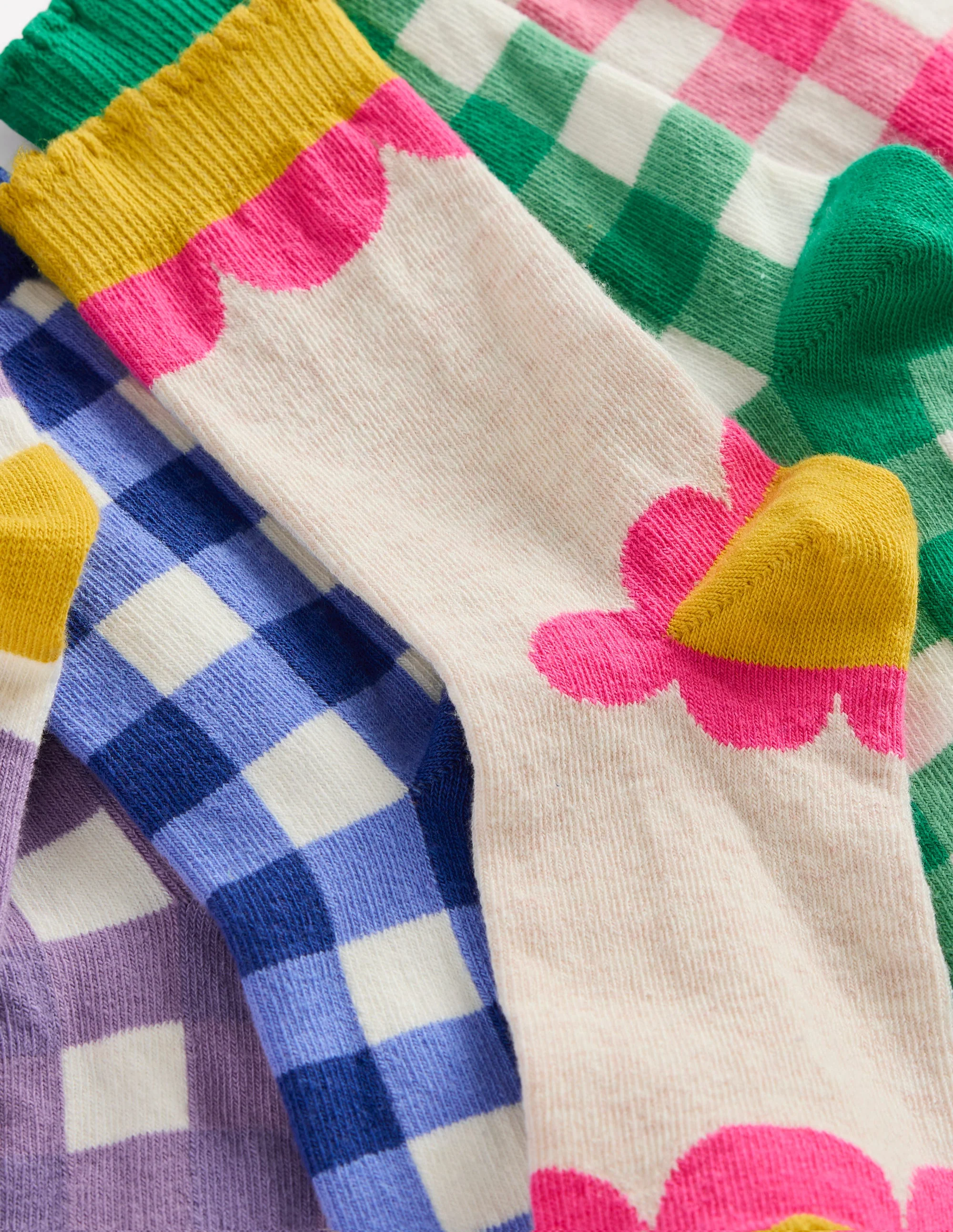 Socks 7 Pack-Flower - Image 2