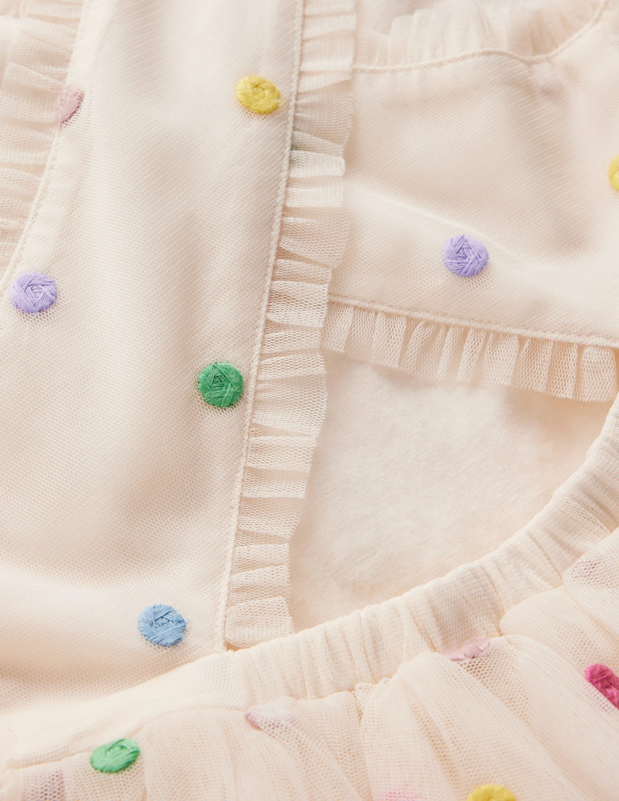 Spot Occasion Dress-Soft Ivory Multi Spot - Image 3