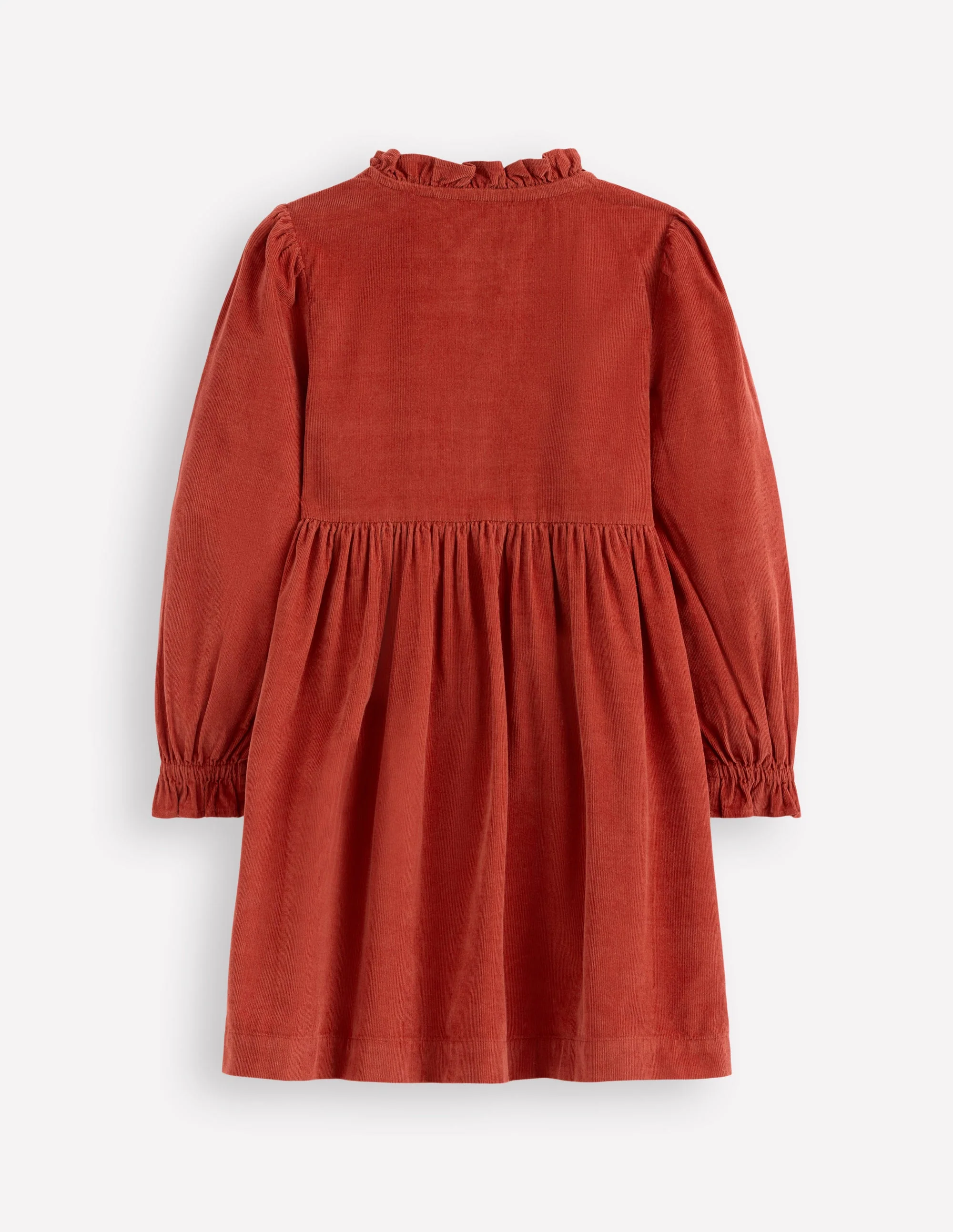 Suki Long Sleeve Smocked Dress-Copper - Image 2
