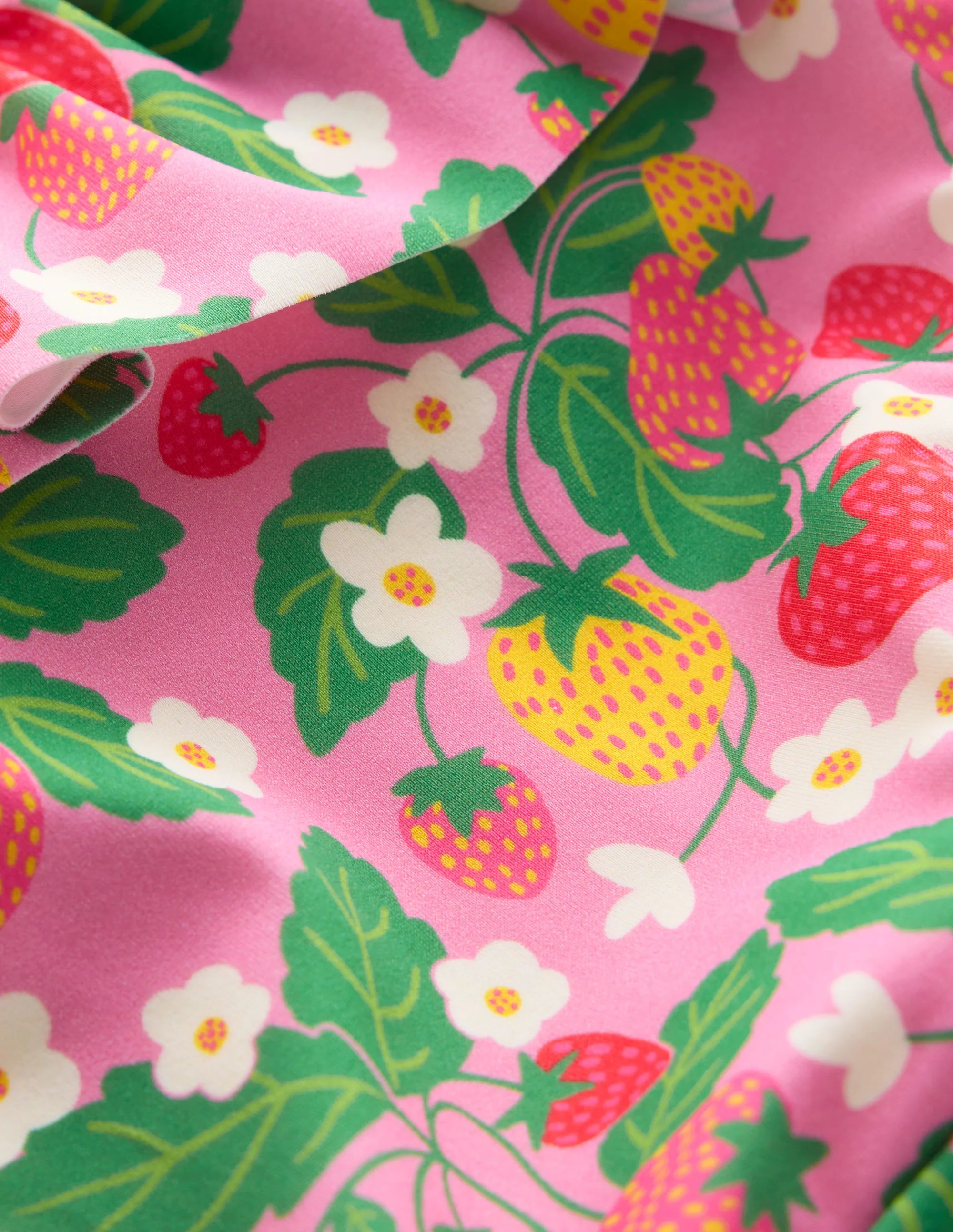 Tallulah Frill Bikini-Pink Strawberry Patch - Image 3