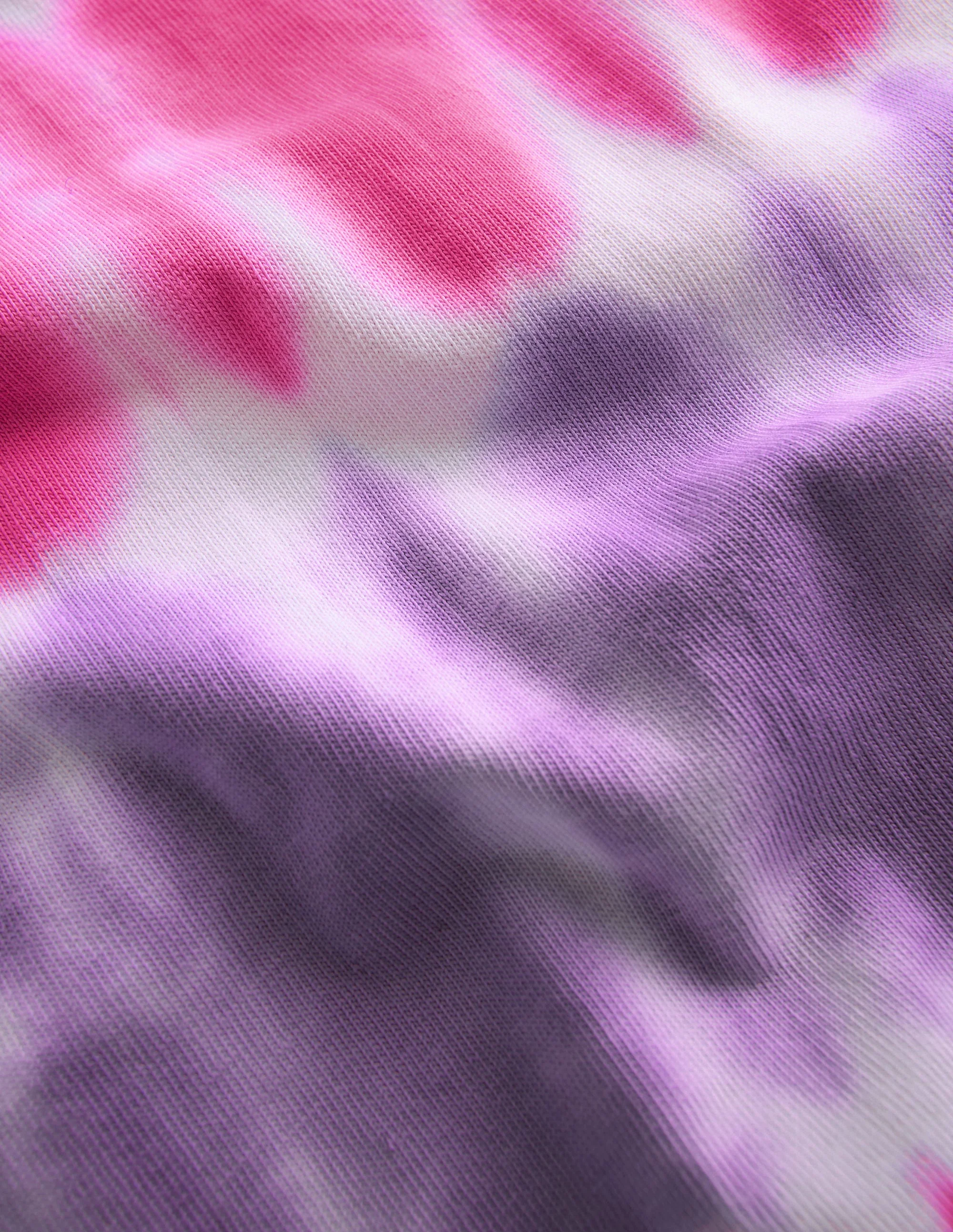 Tie Dye Logo Top-Pink Tie Dye - Image 3
