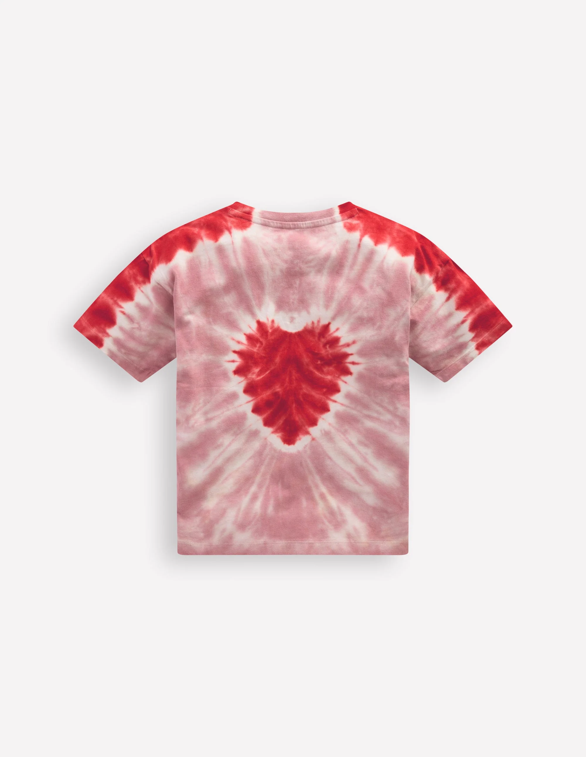 Tie Dye Logo Top-Vintage Pink Heart - Image 2