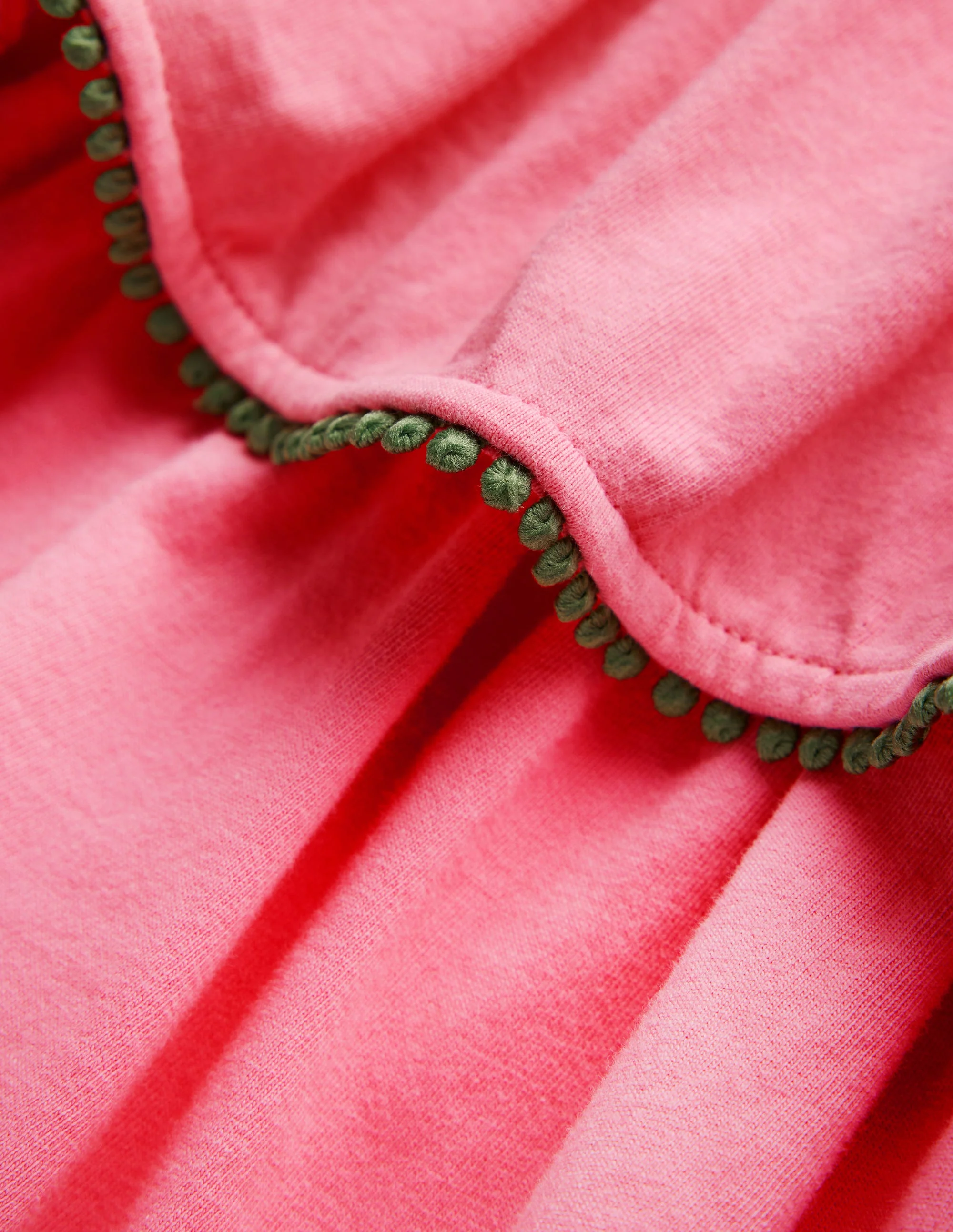 Tiered Jersey Sundress-Bubblegum Pink - Image 4