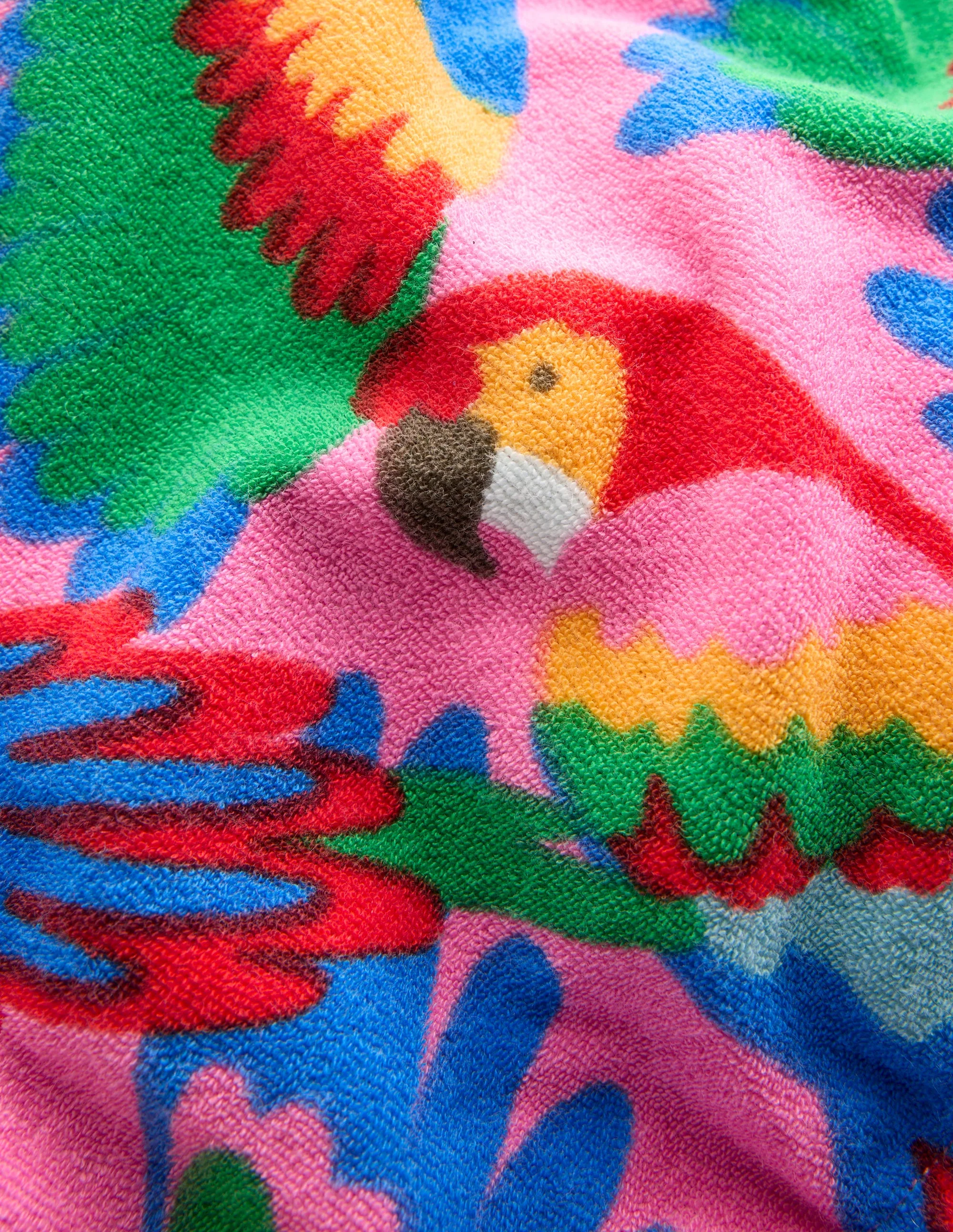 Towelling Top-Multi Rainbow Parrot - Image 3
