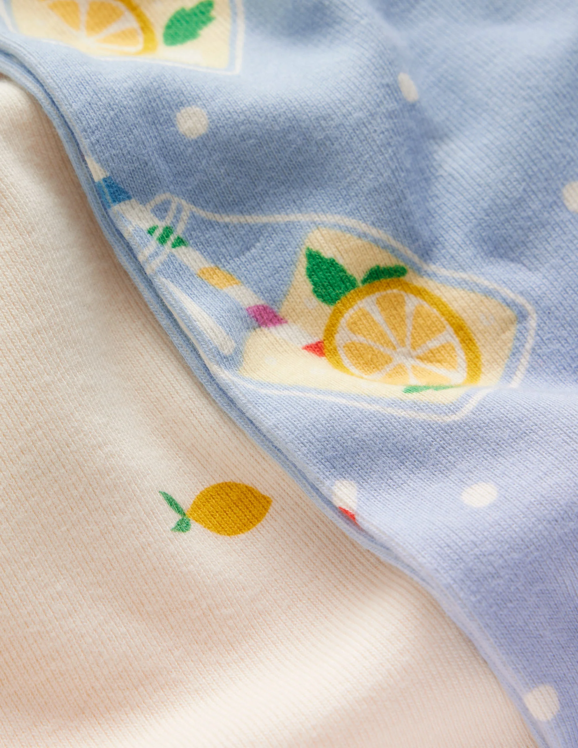 Twin Pack Short Pyjamas-Lemonade Mix - Image 3