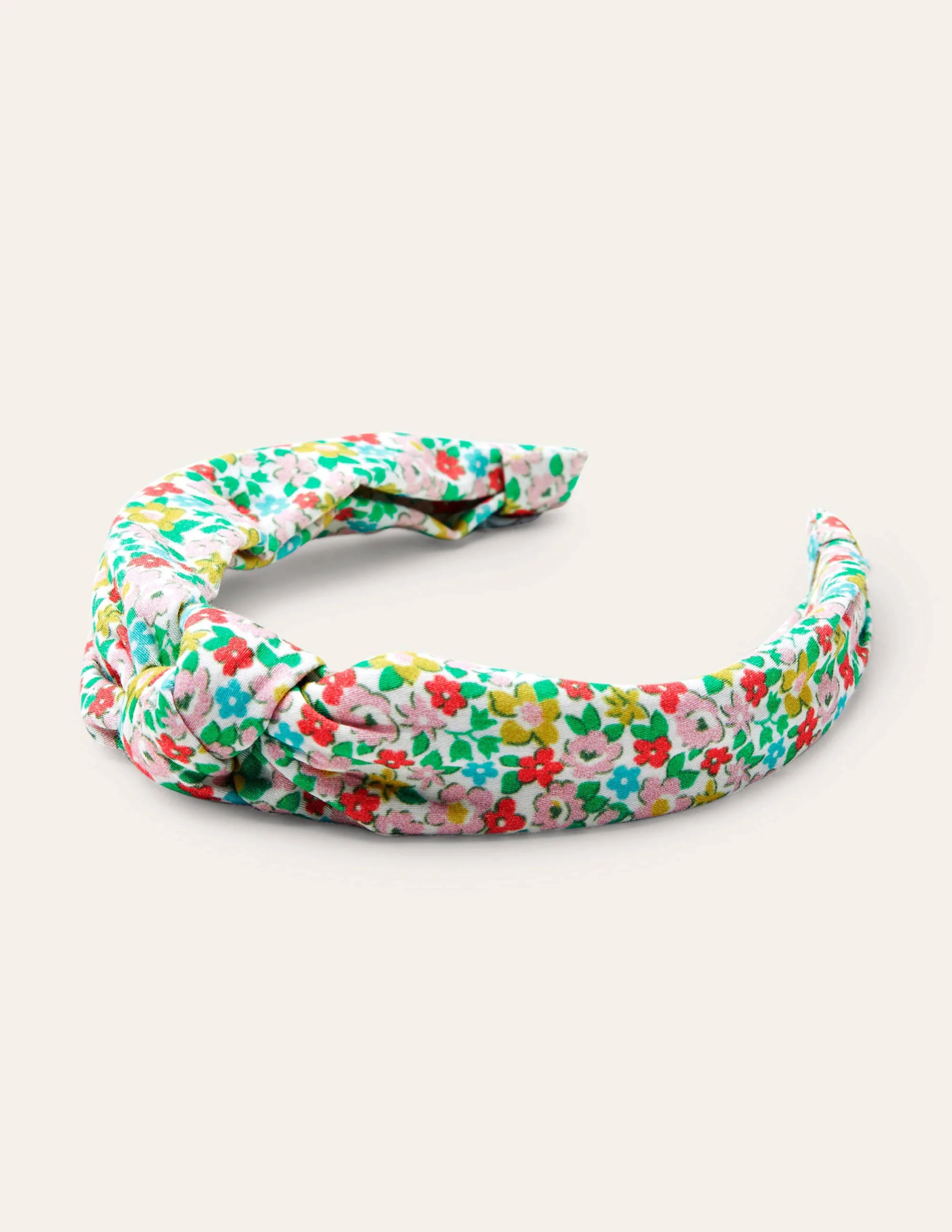 Twist Headband-Multi Spring Floral - Image 2