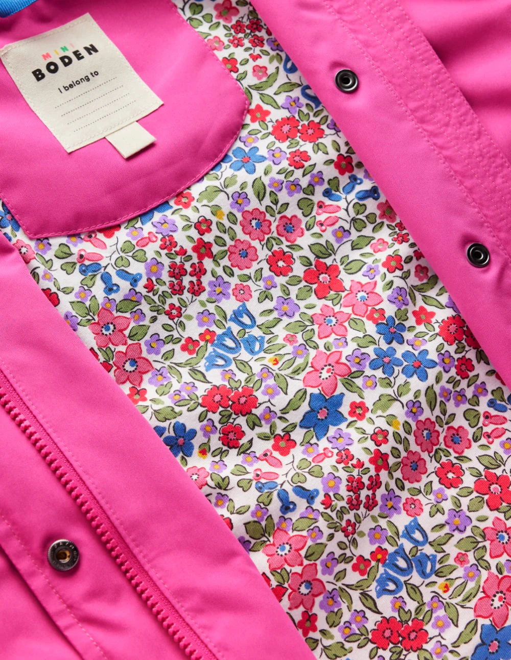 Waterproof Fisherman's Jacket-Raspberry Pink - Image 4