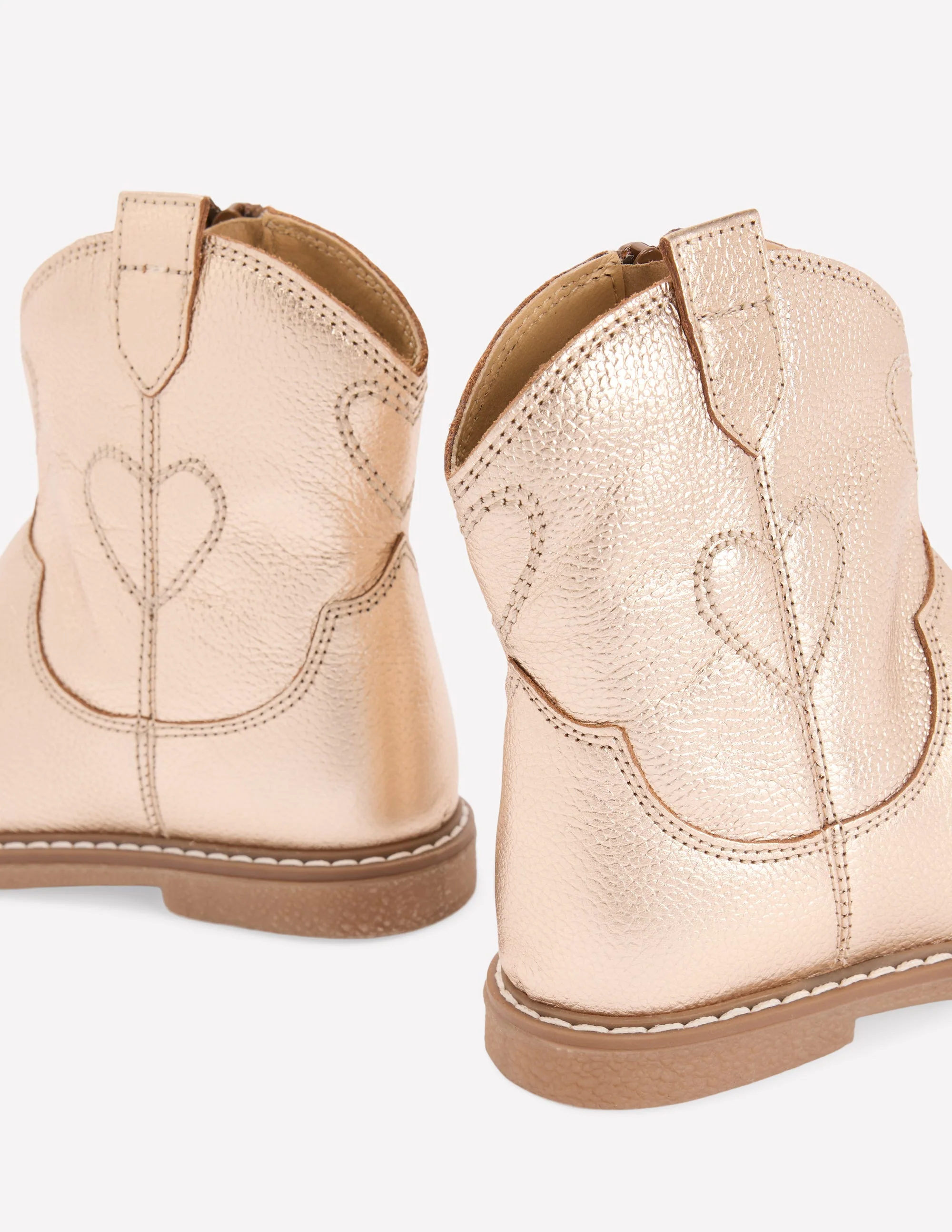 Western Boots-Gold - Image 3