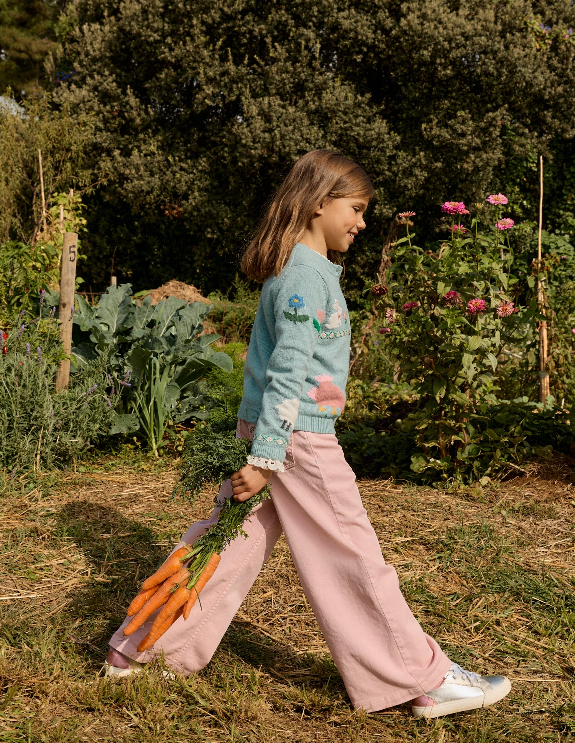 Wide Leg Jean-Pink - Image 9