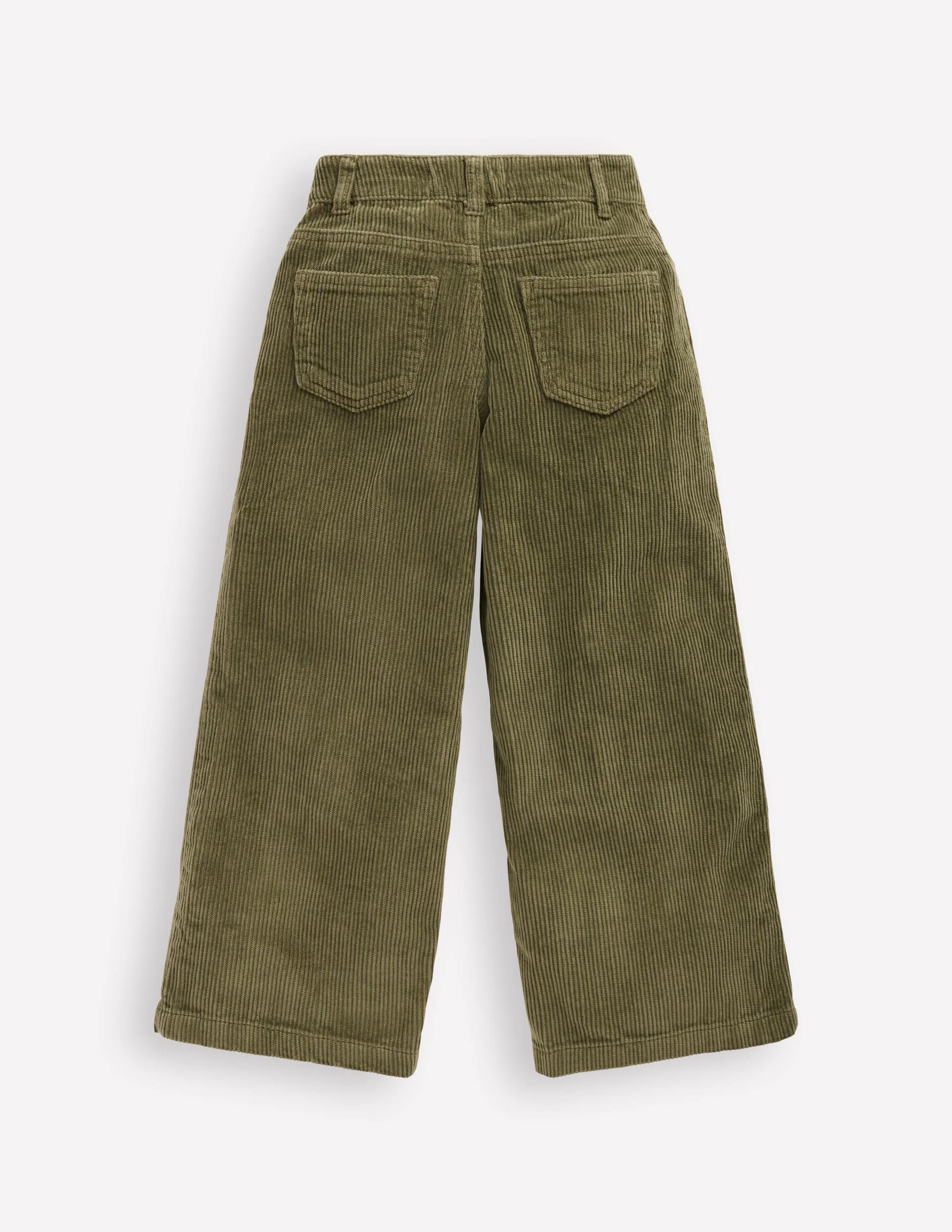 Wide Leg Trouser-Woodland Green - Image 2