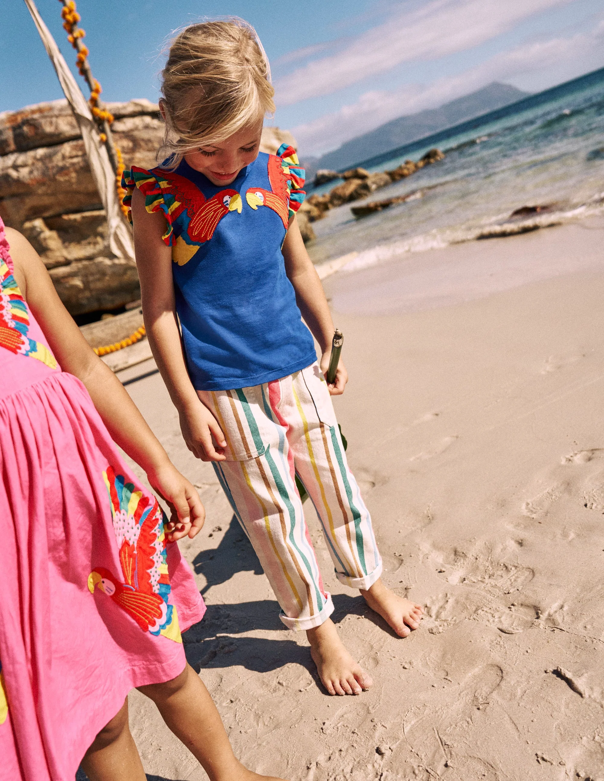 Pull-On Trouser-Rainbow Stripe - Image 4