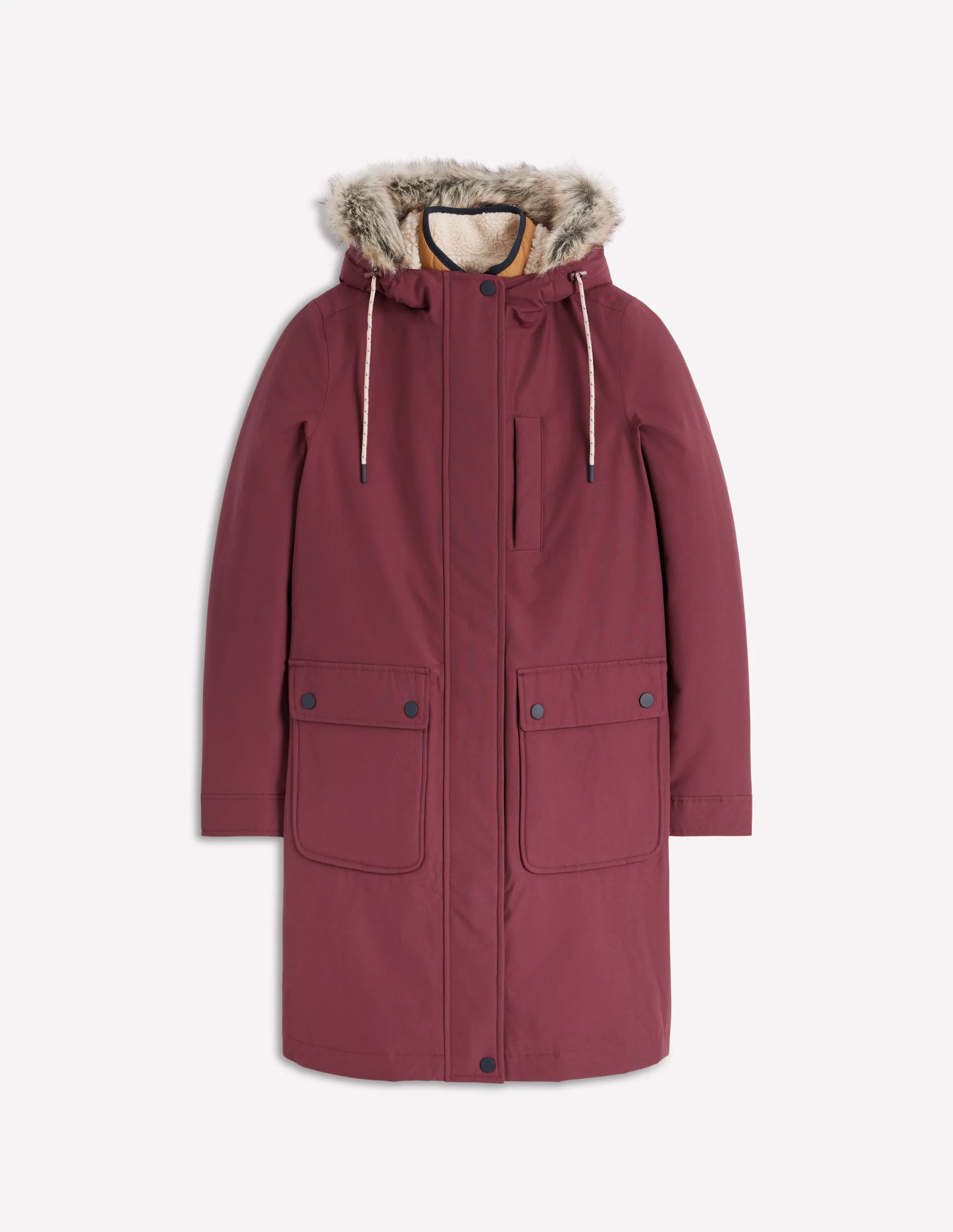 4-In-1 Hooded Parka-Chestnut - Image 6