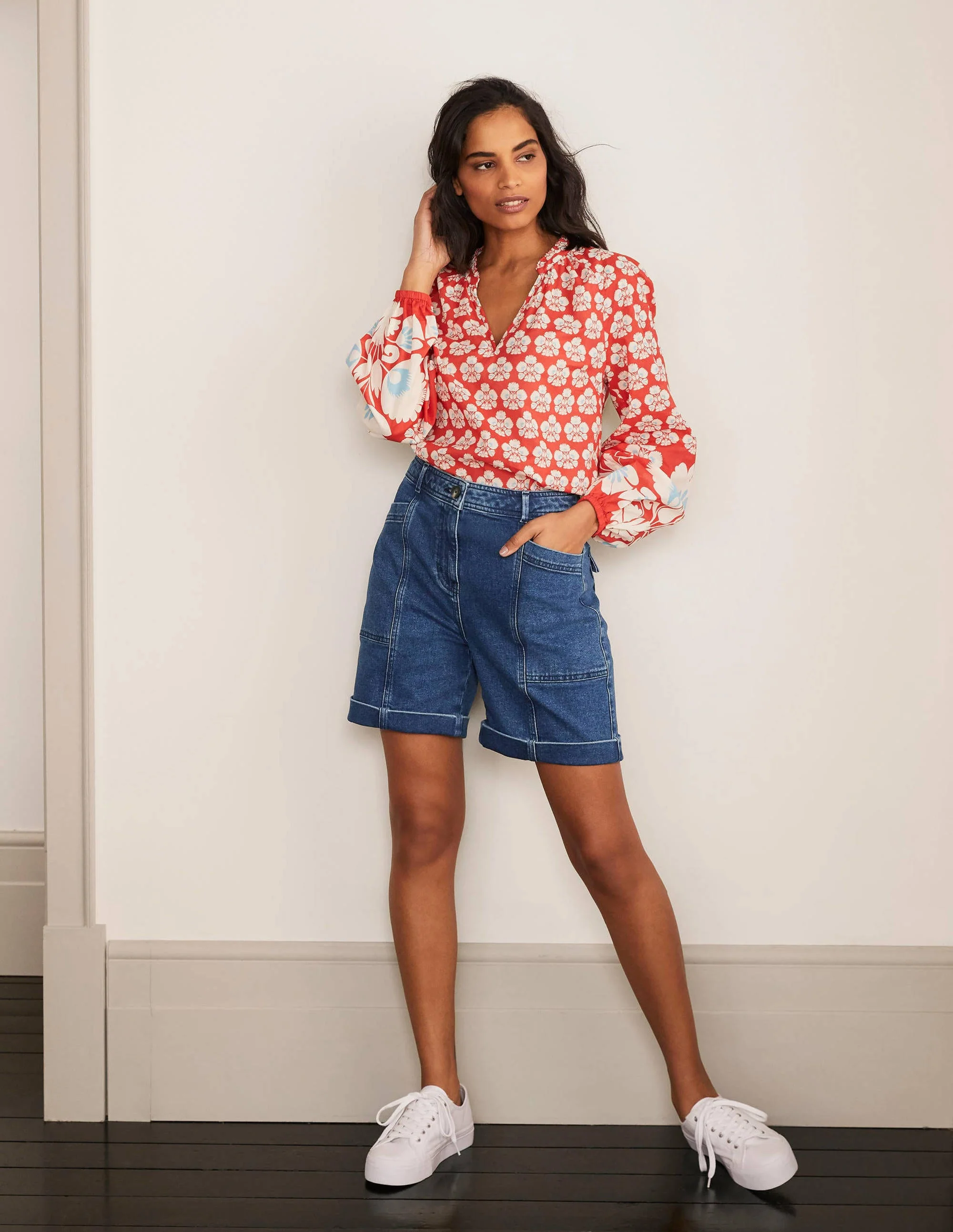 Abingdon Shorts-Mid Vintage - Image 4