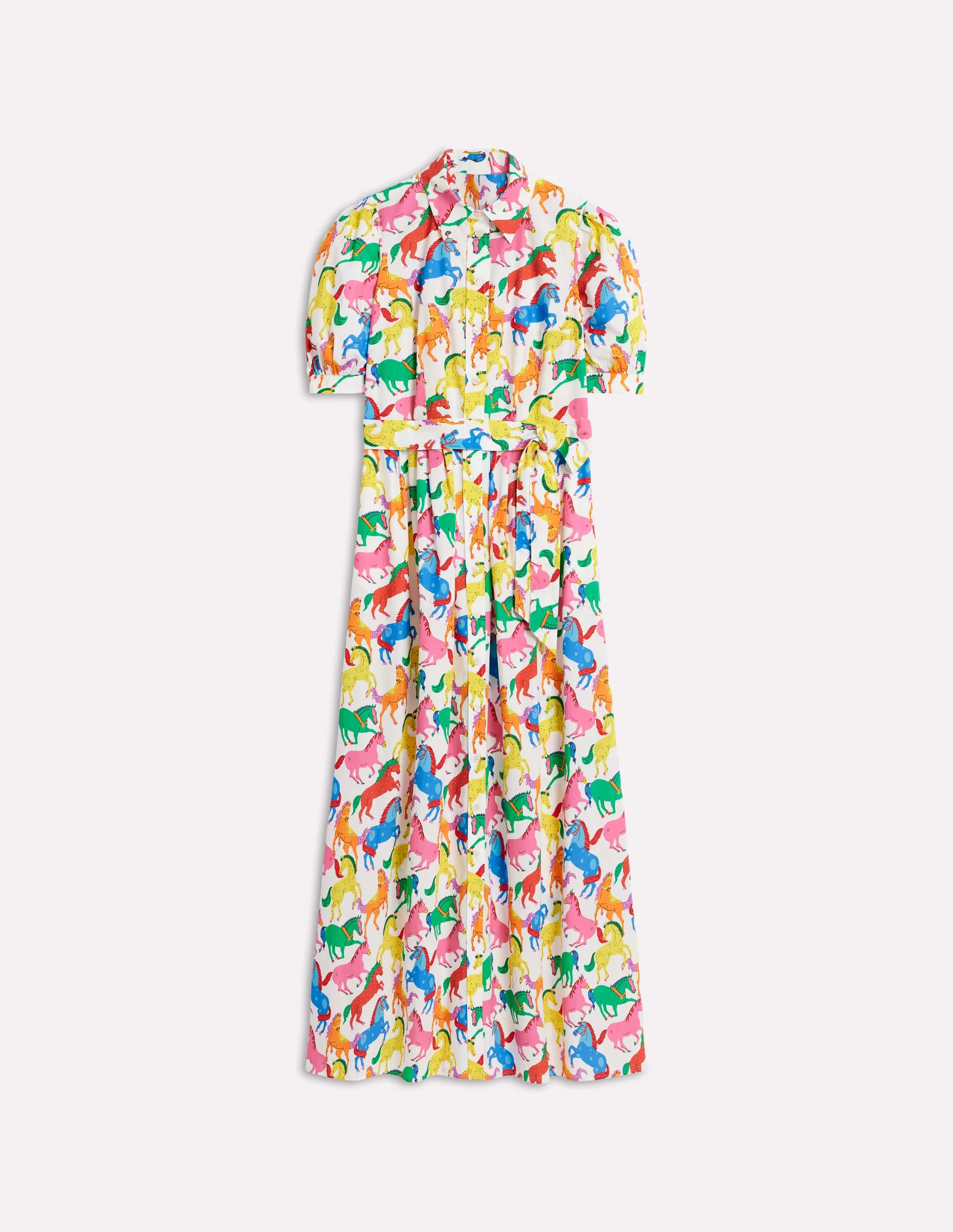 Alexa Maxi Shirt Dress-Multi, Pony Club - Image 7