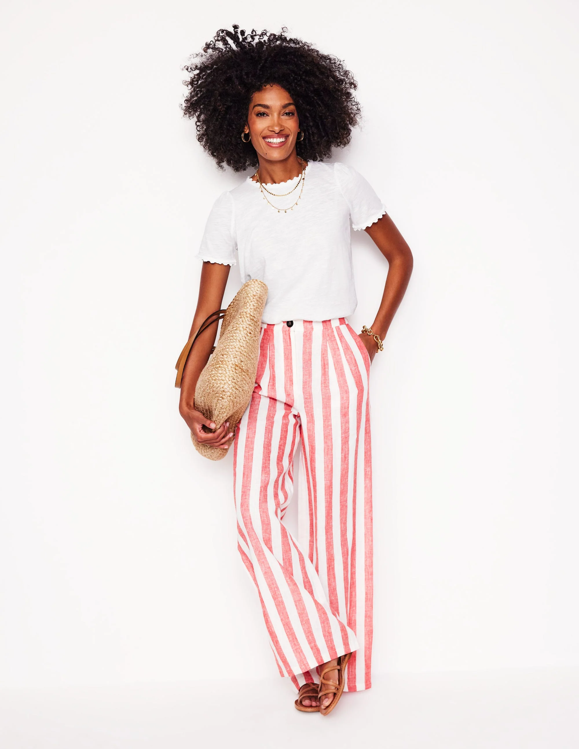 Ali Ricrac T-shirt-White - Image 4