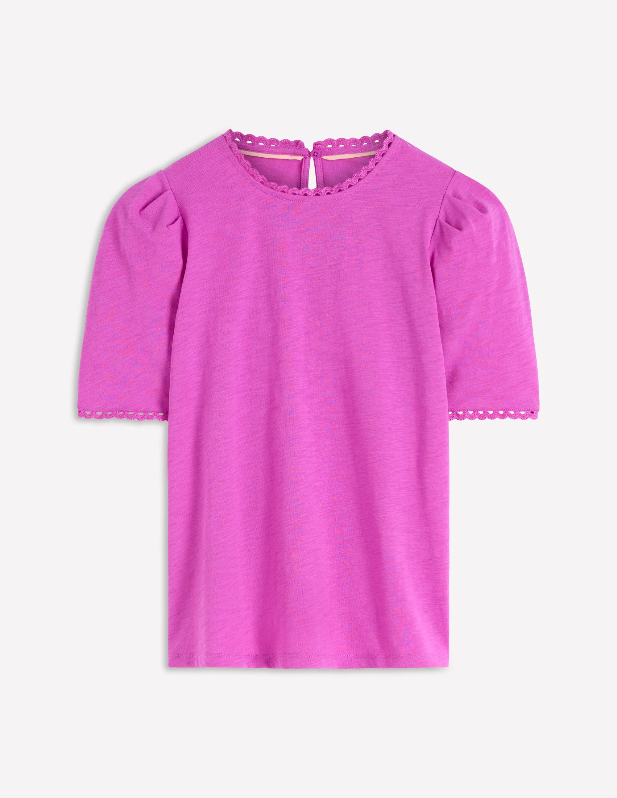 Ali Scallop T-Shirt-Passion Flower - Image 5