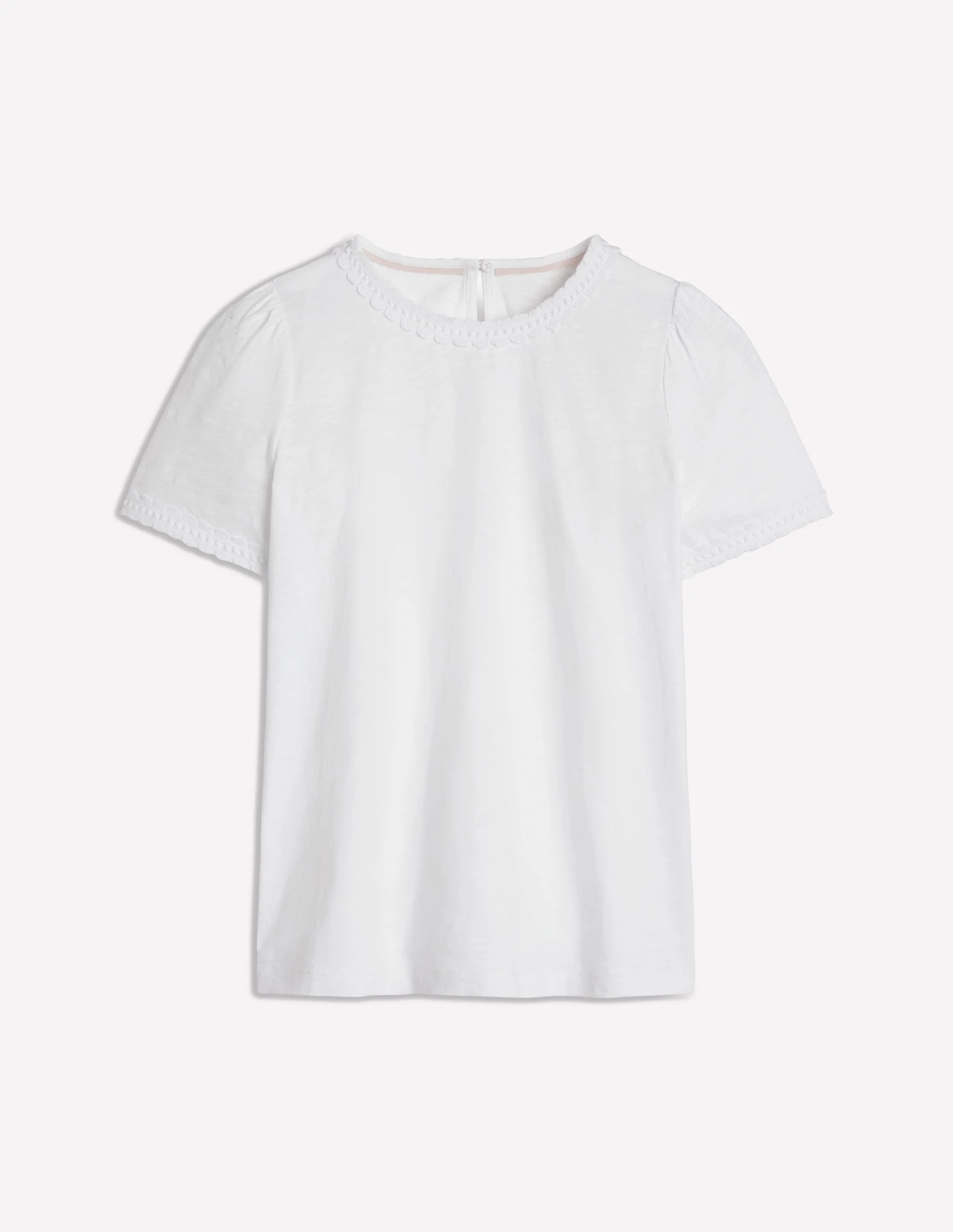 Ali Trim T-shirt-White - Image 5