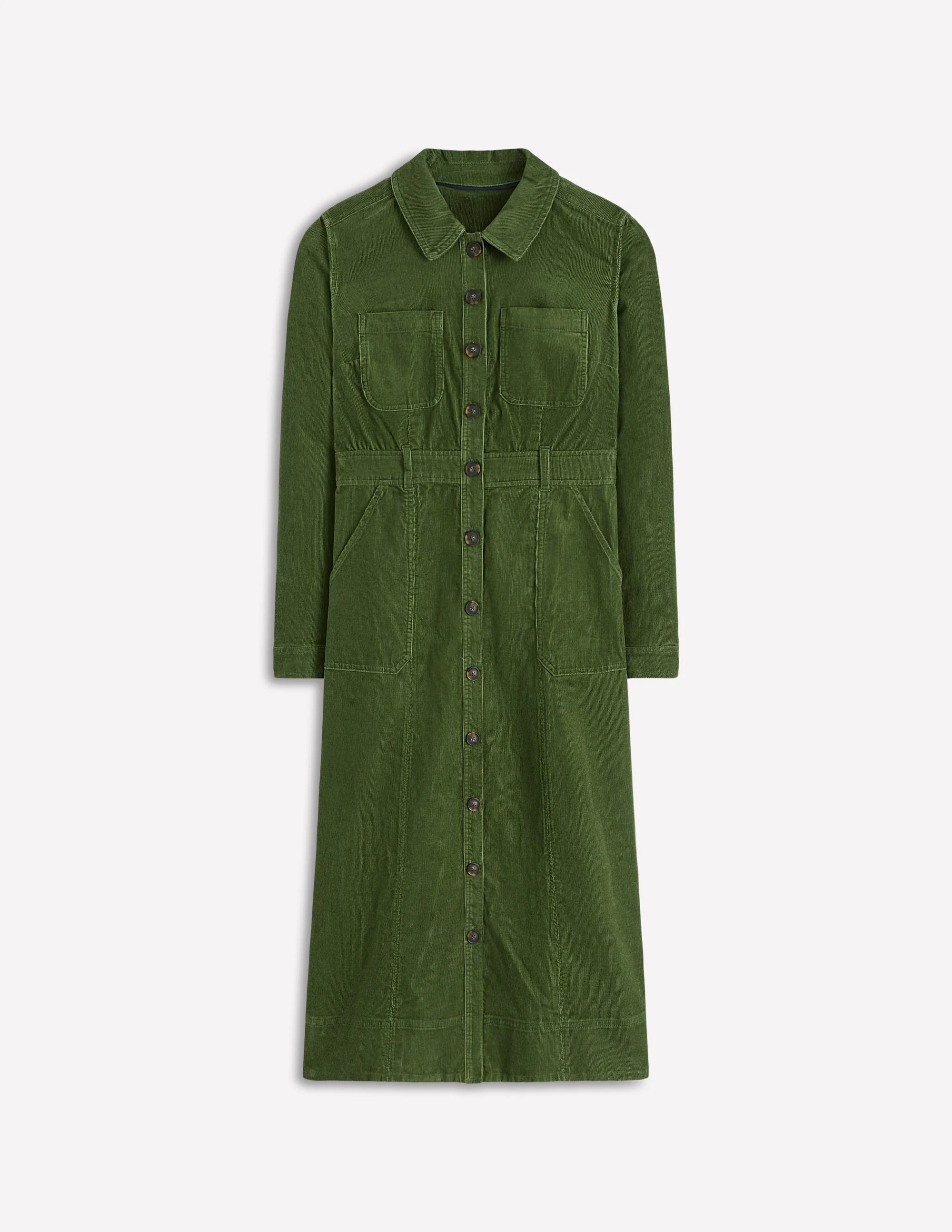 Amanda Cord Midi Dress-Fern - Image 7
