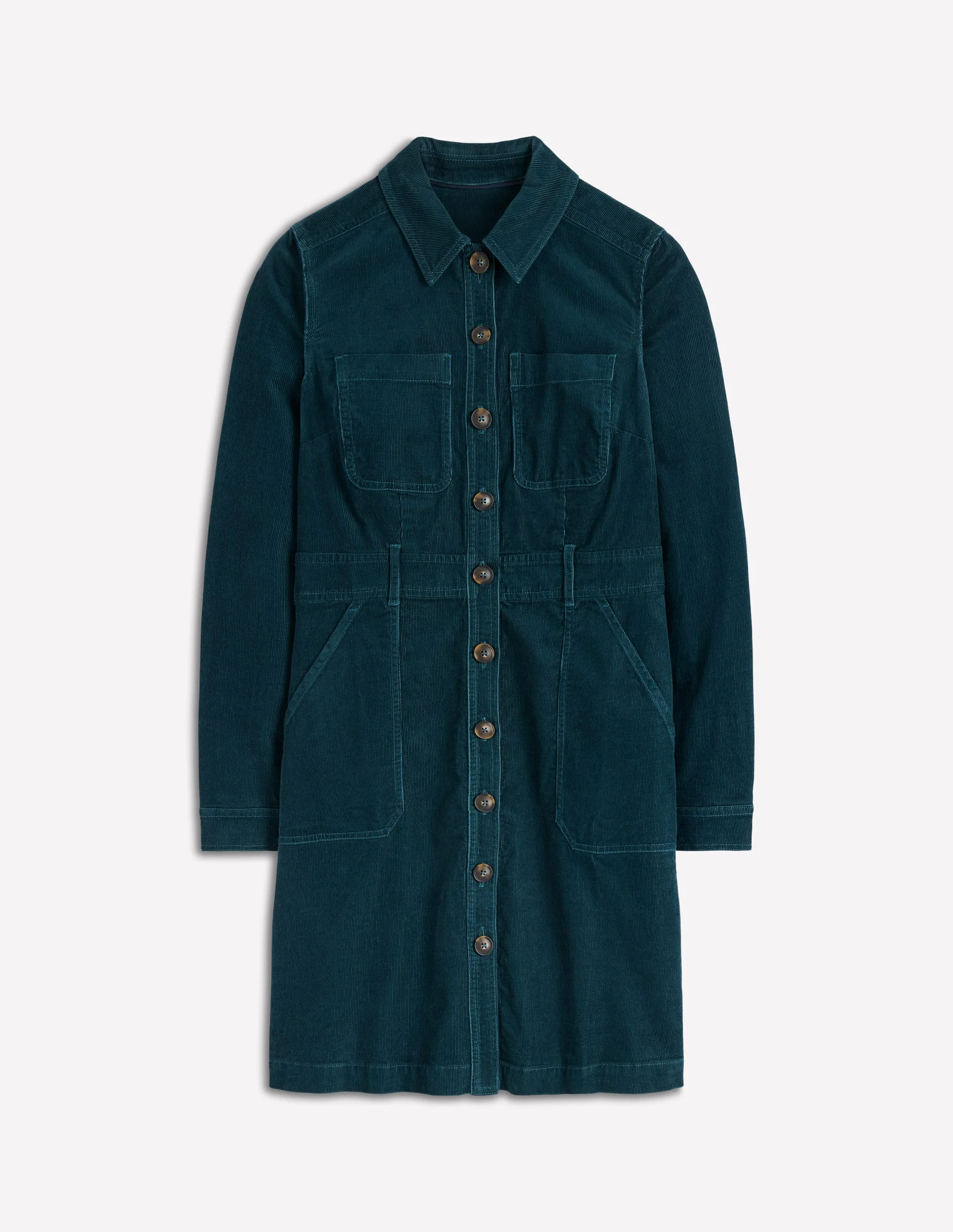 Amanda Cord Short Dress-Midnight Teal - Image 5
