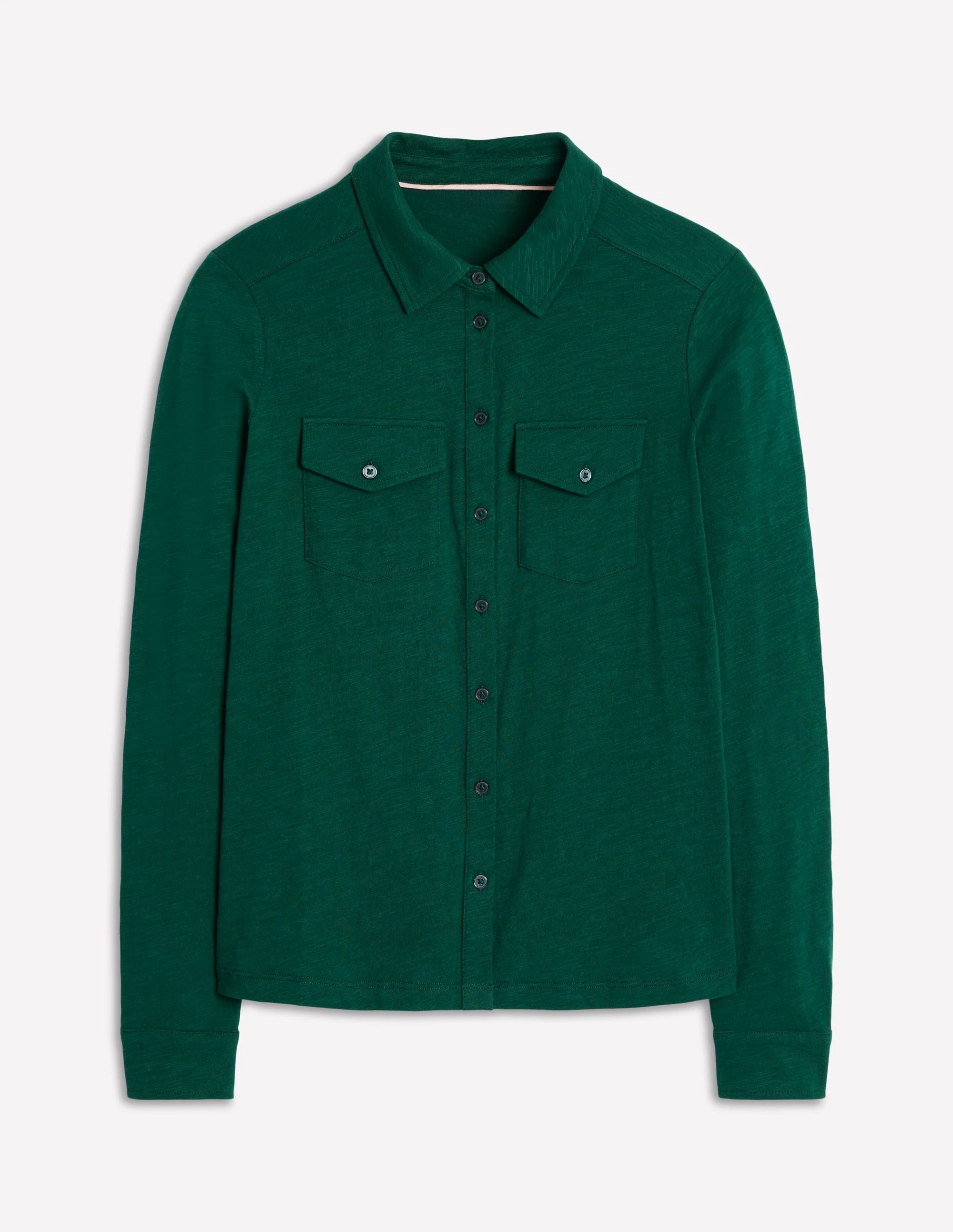 Amy Jersey Shirt-Emerald Night - Image 4