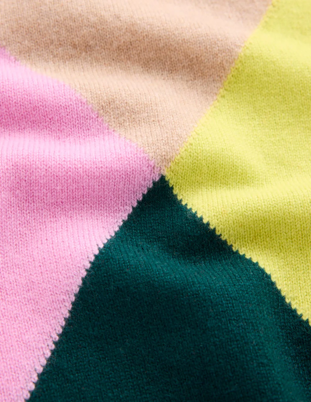 Anastasia Cashmere Jumper-Multi Harlequin Jumper - Image 8