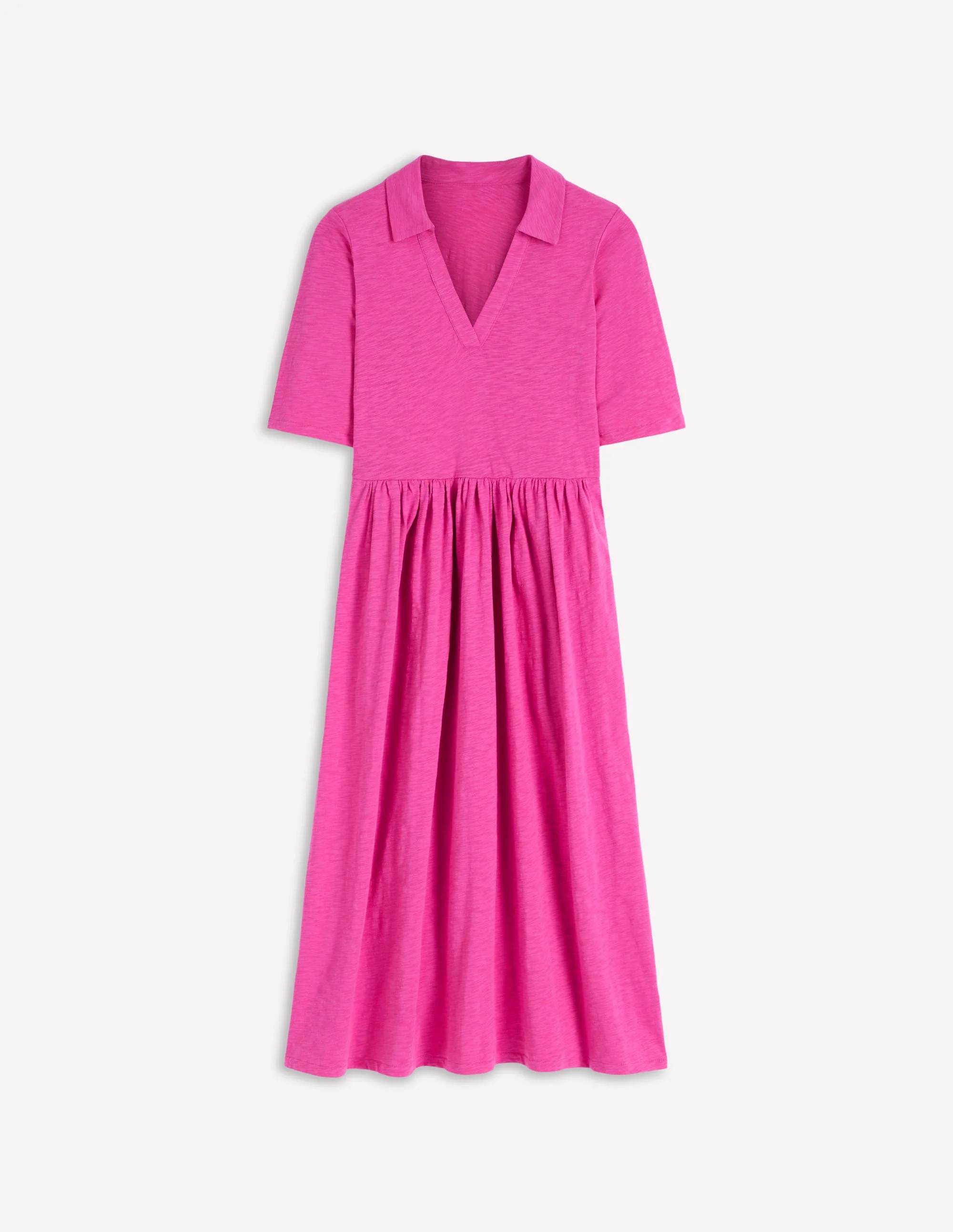 Aria Collared Jersey Dress-Passion Flower - Image 6