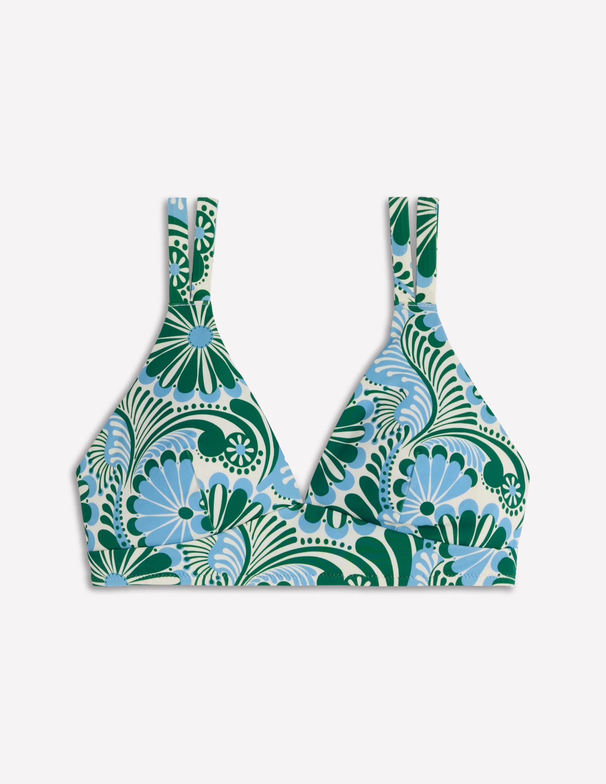 Arles Bikini Top-Air Blue, Euphoric Gardens - Image 6