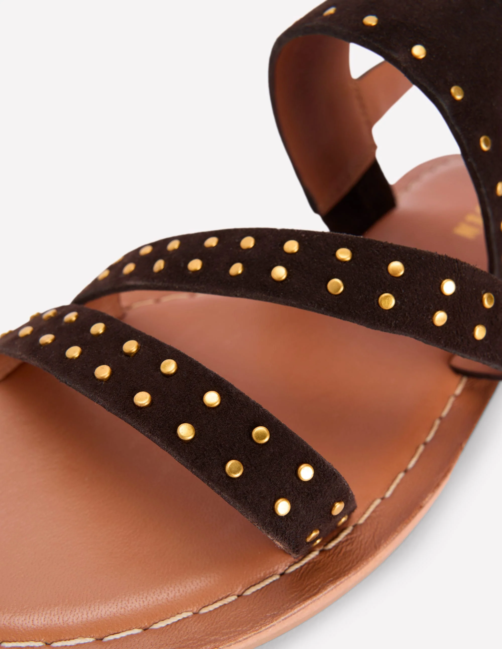Asymmetric Sandal-Bitter Chocolate - Image 4
