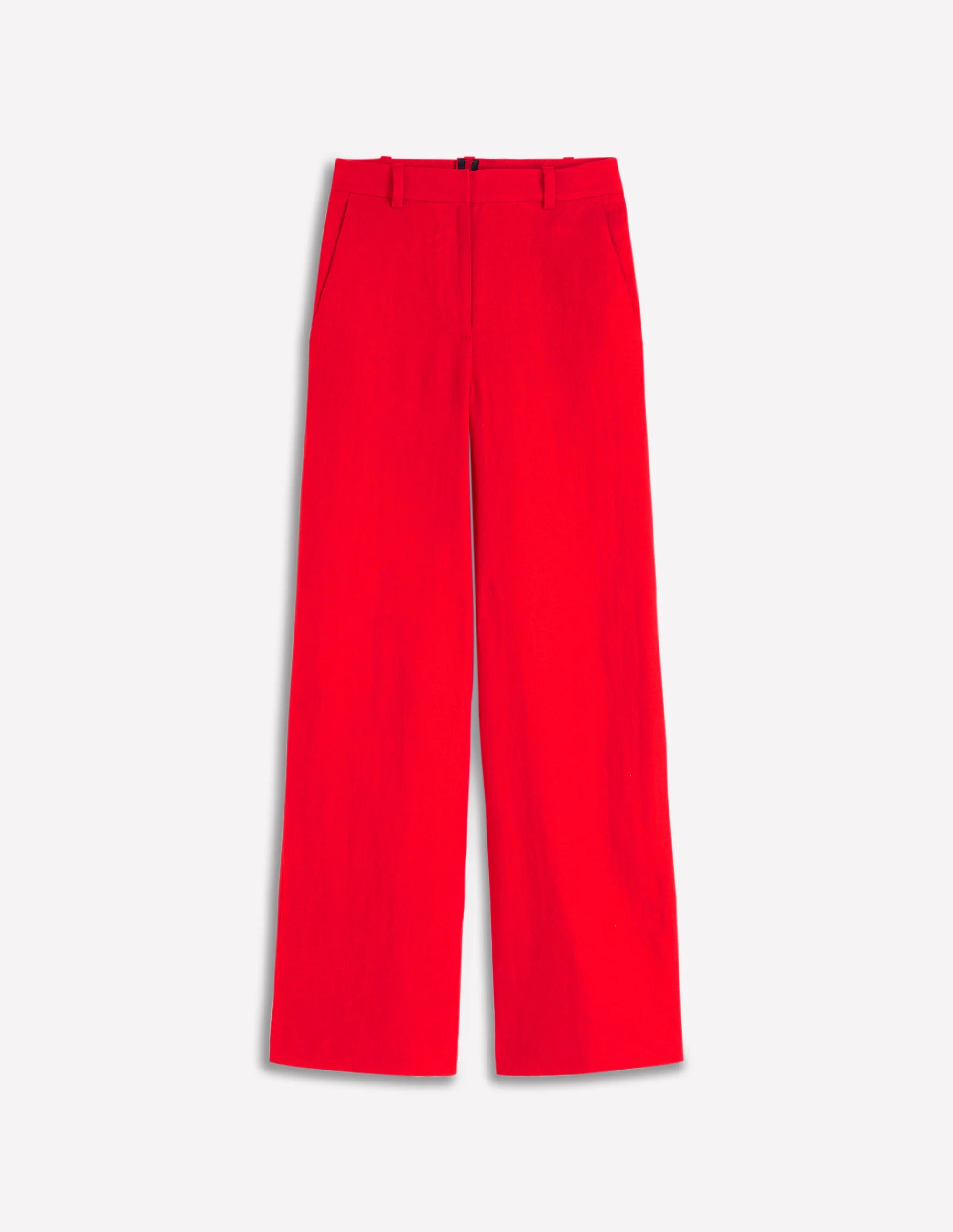Belgravia Linen Trousers-Poppy Red - Image 7
