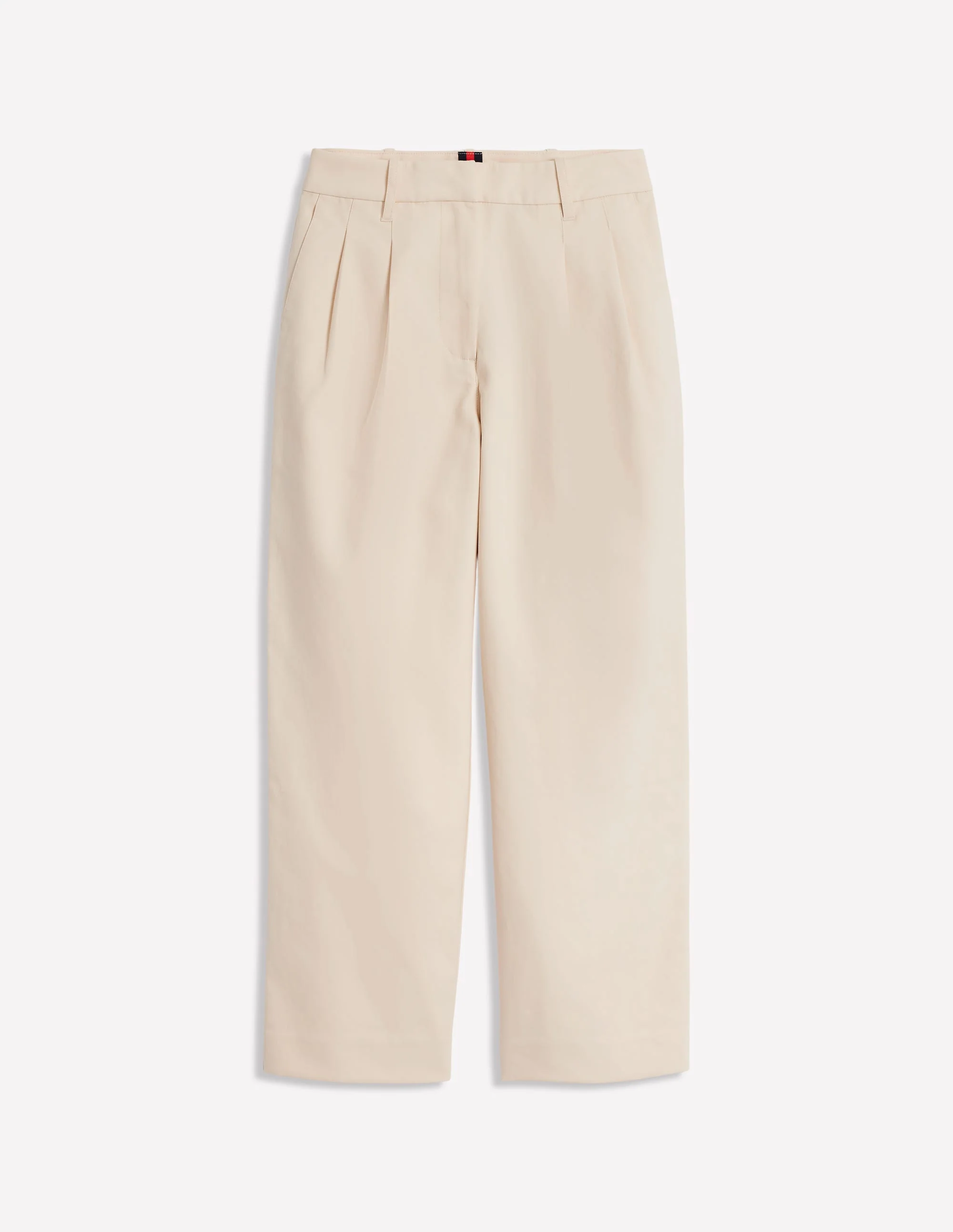 Bloomsbury Cotton Trousers-Off White - Image 5