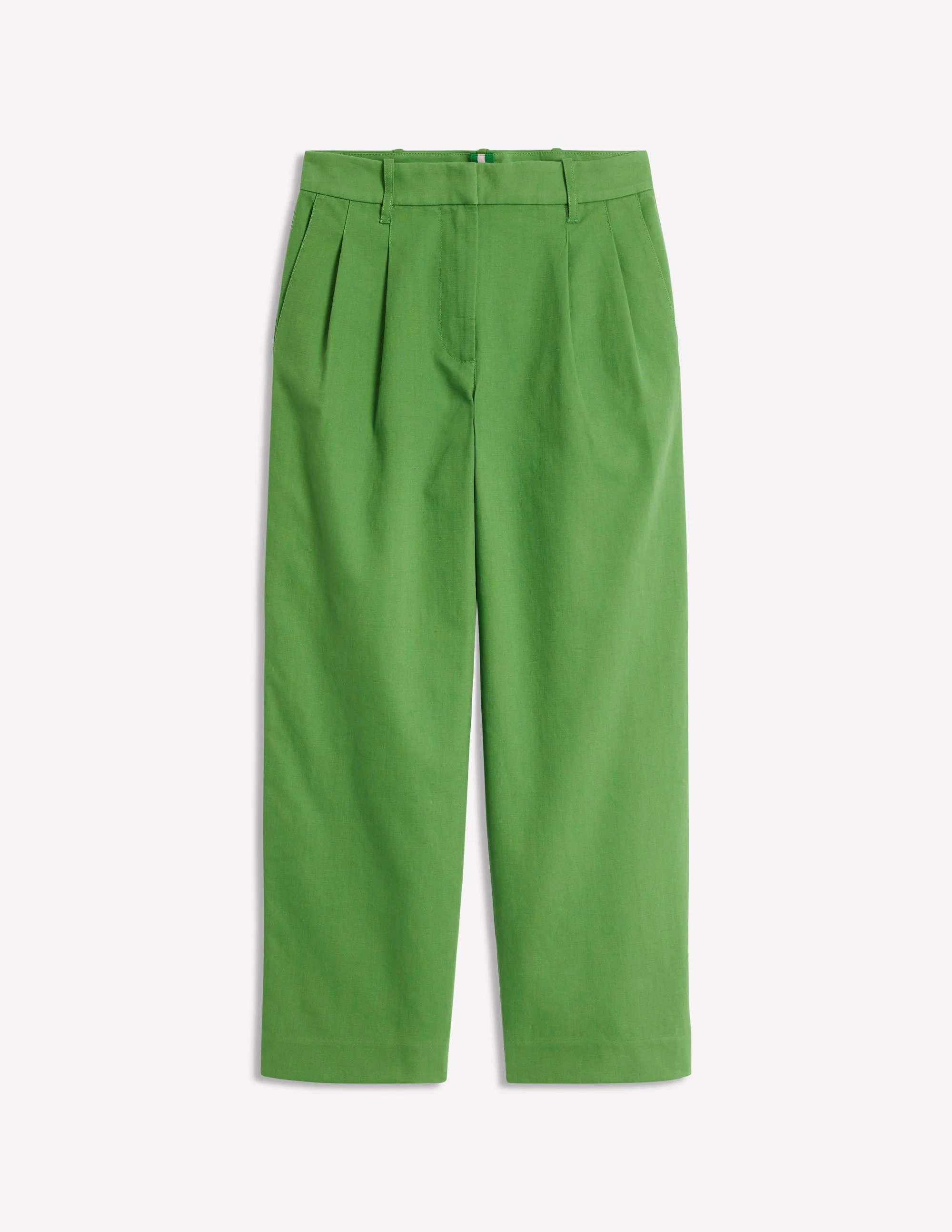 Bloomsbury Cotton Trousers-Paradise Green - Image 6