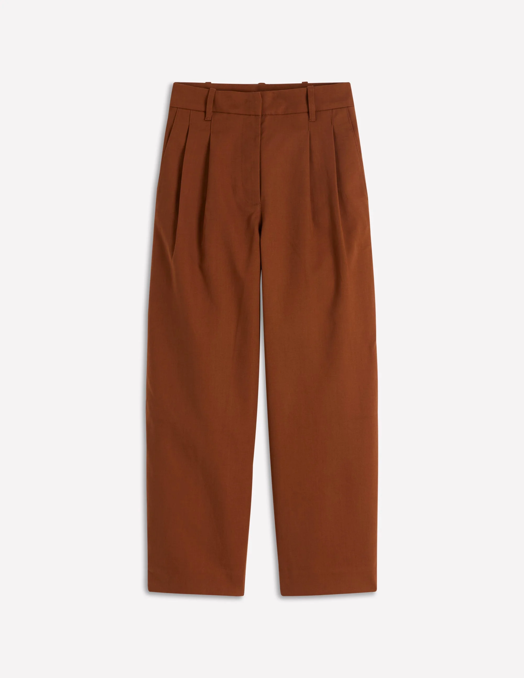 Bloomsbury Cotton Trousers-Russet - Image 6