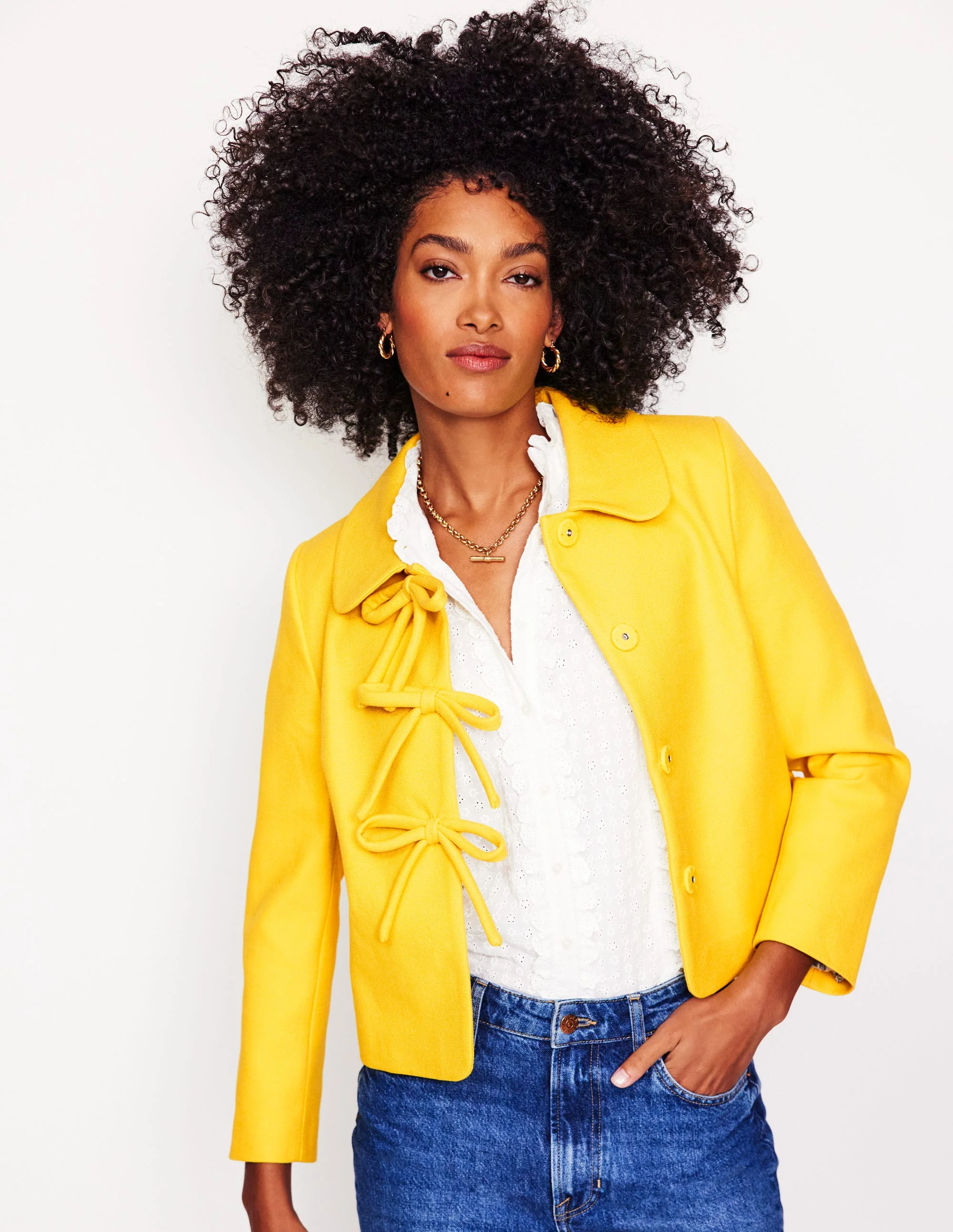 Bow Jacket-Pineapple Yellow - Image 5