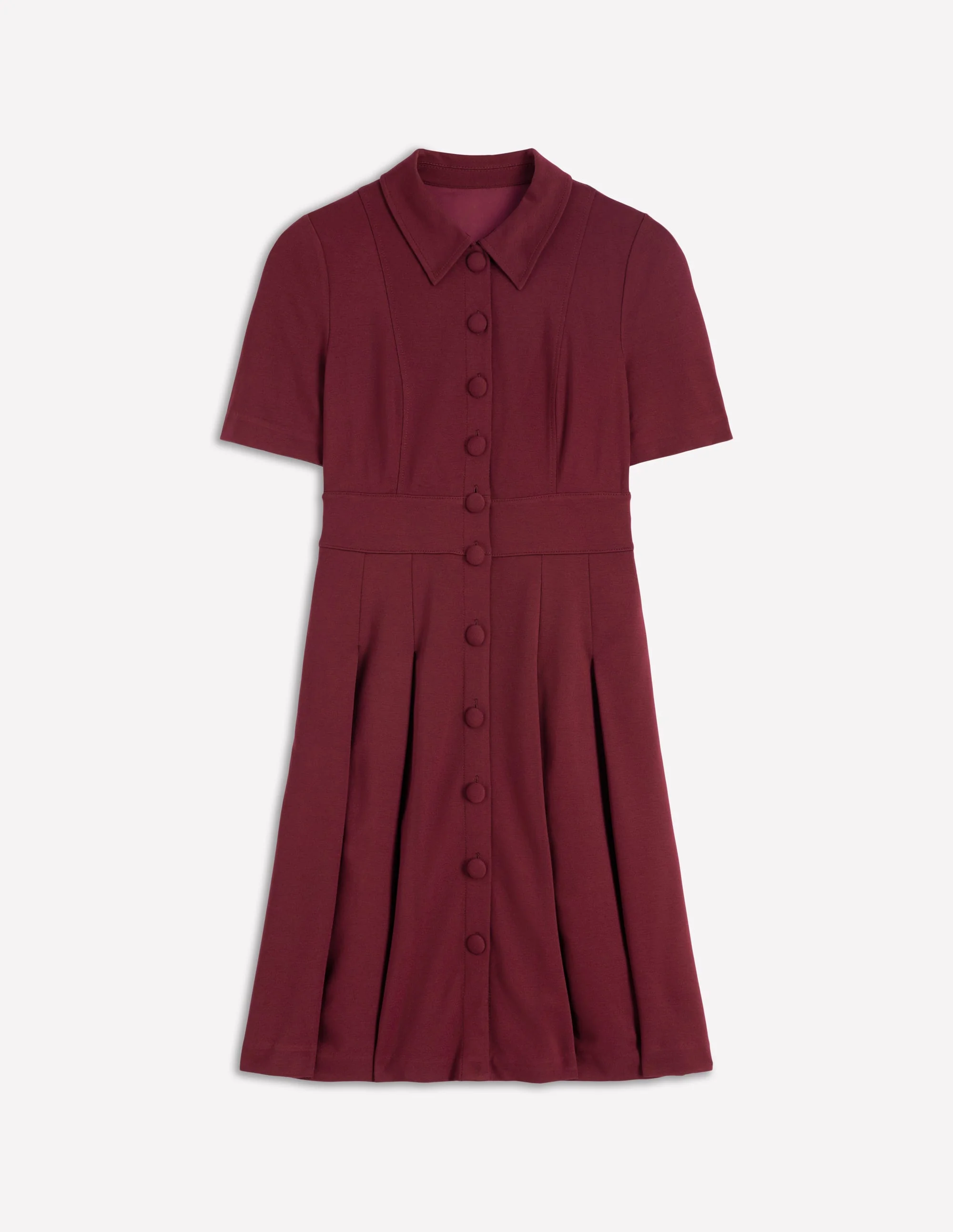 Bridget Ponte Short Dress-Deep Wisteria - Image 5
