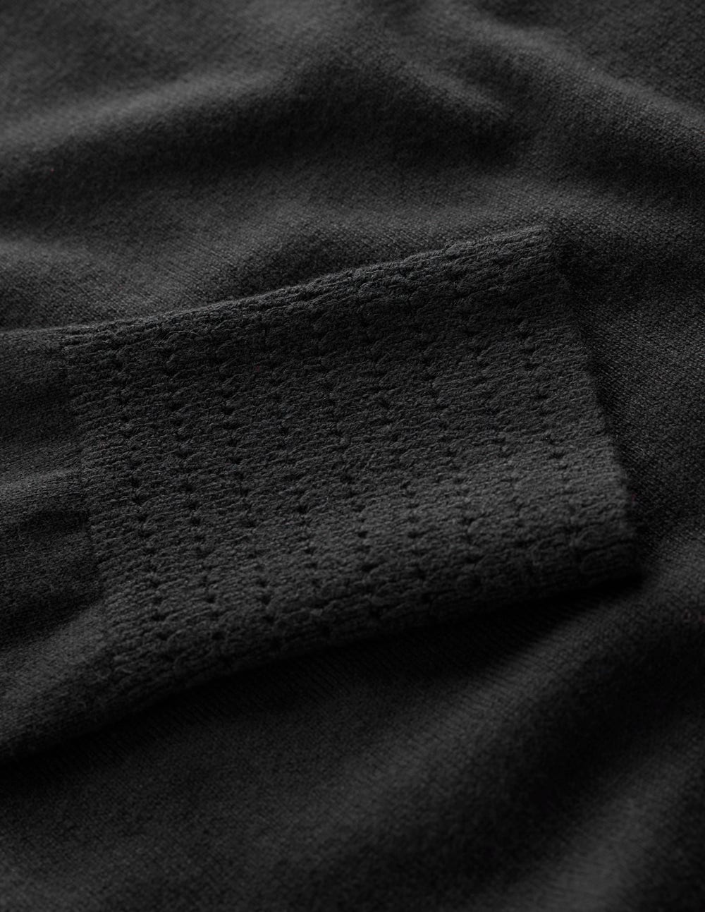 Briony Stitch Jumper-Black - Image 6