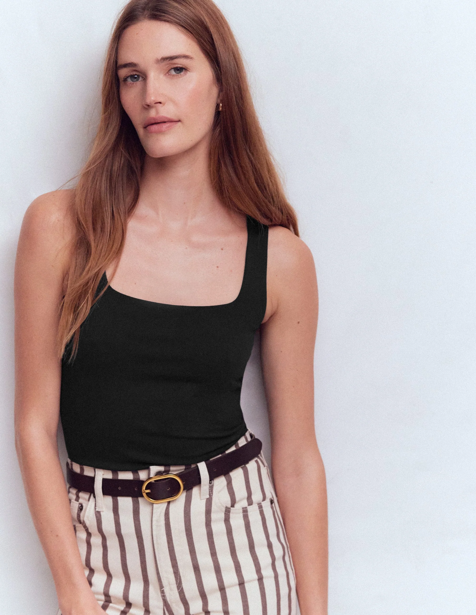 Brooke Double Layer Vest-Black - Image 4