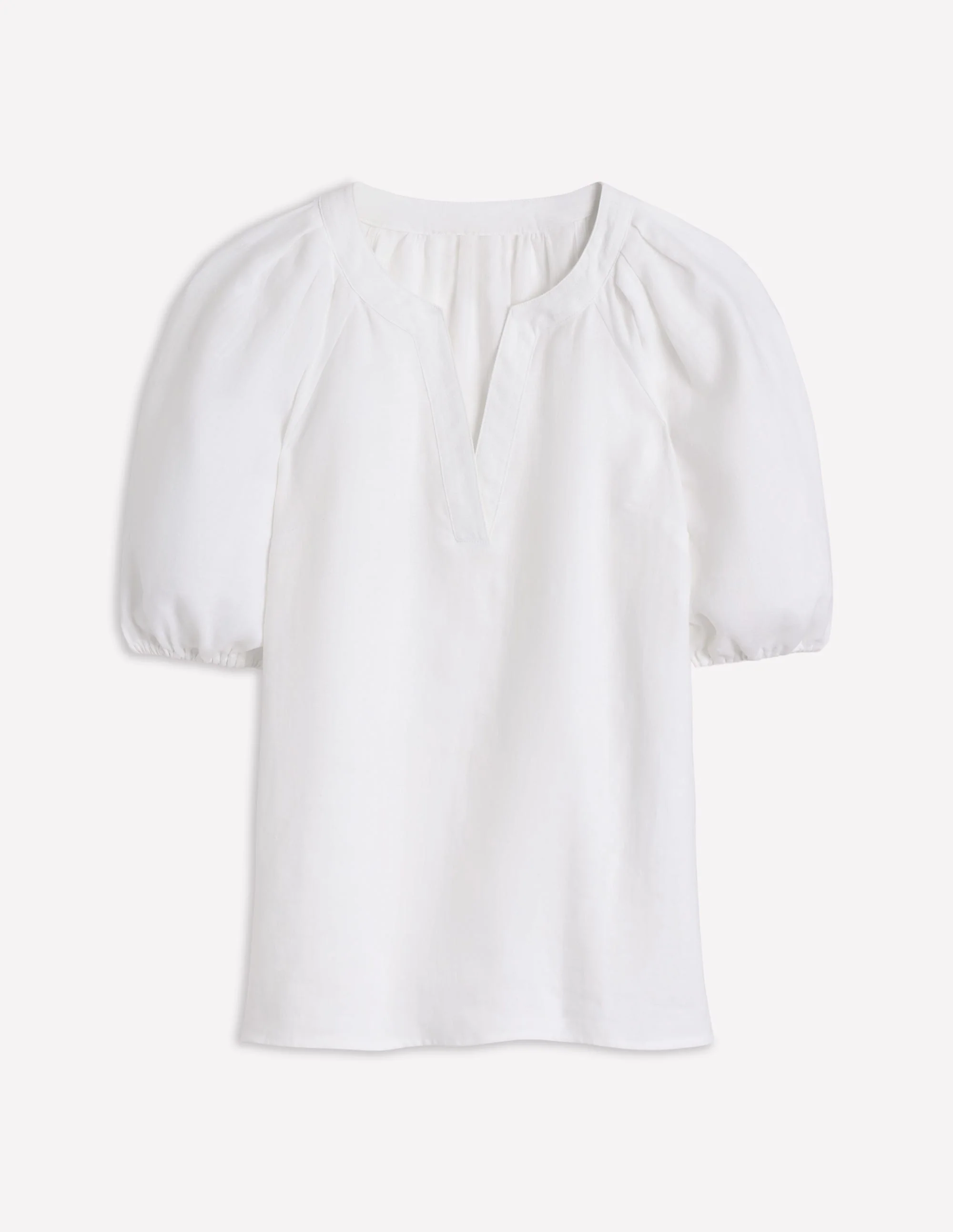 Brooke Linen Top-White - Image 8