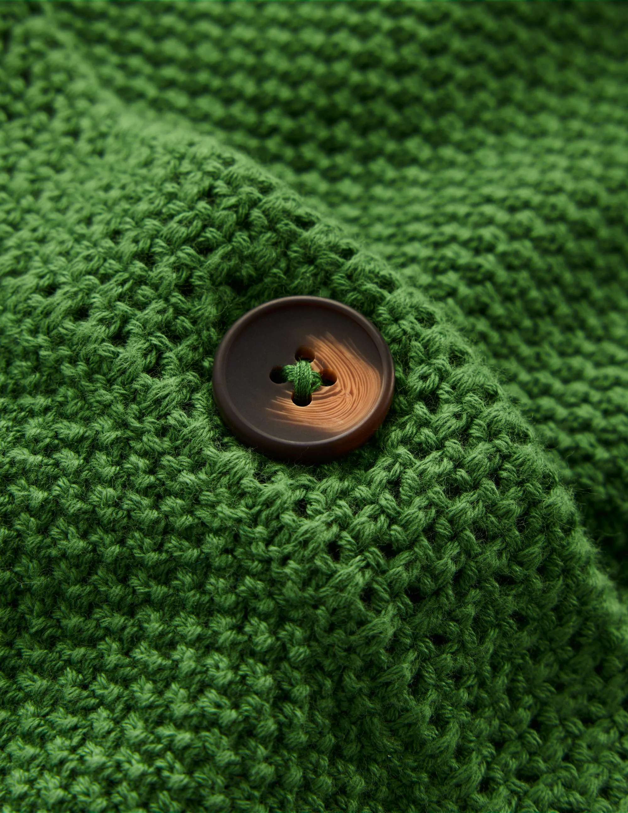 Callie Crochet Trim Cardigan-Paradise Green - Image 7