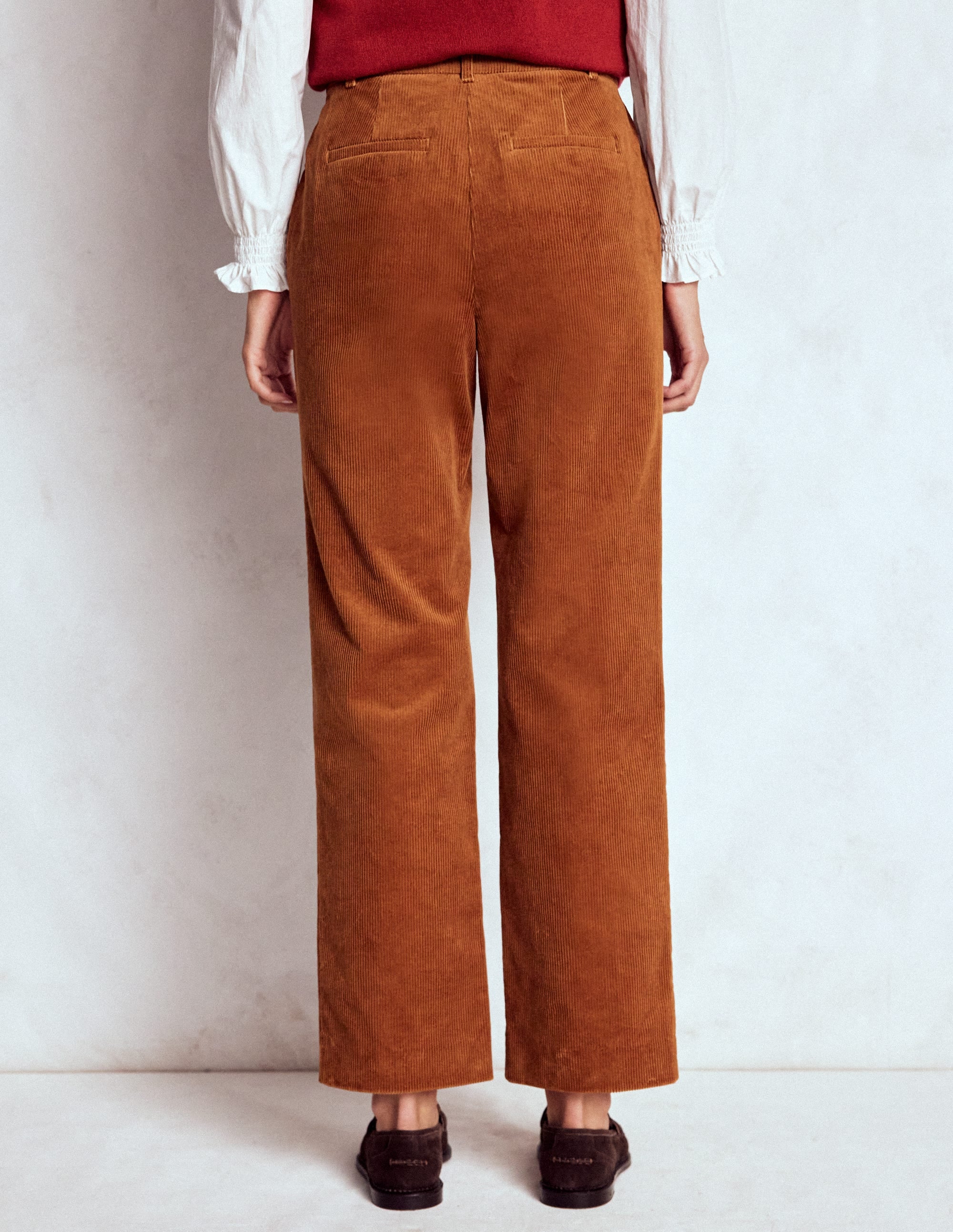 Canonbury Cord Trousers-Ginger - Image 4